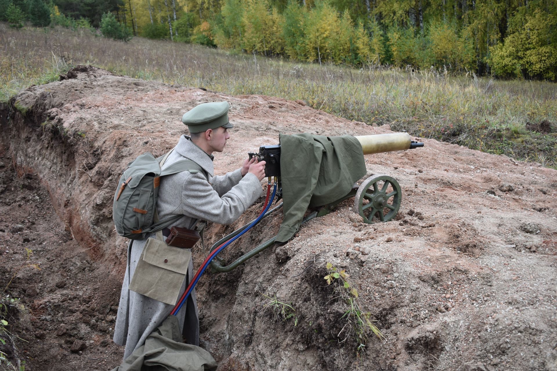 Реконструкция гражданской войны под Верхним Услоном 2019-2020 - Моё, История России, Гражданская война, Реконструкция, История, Историческая реконструкция, Длиннопост