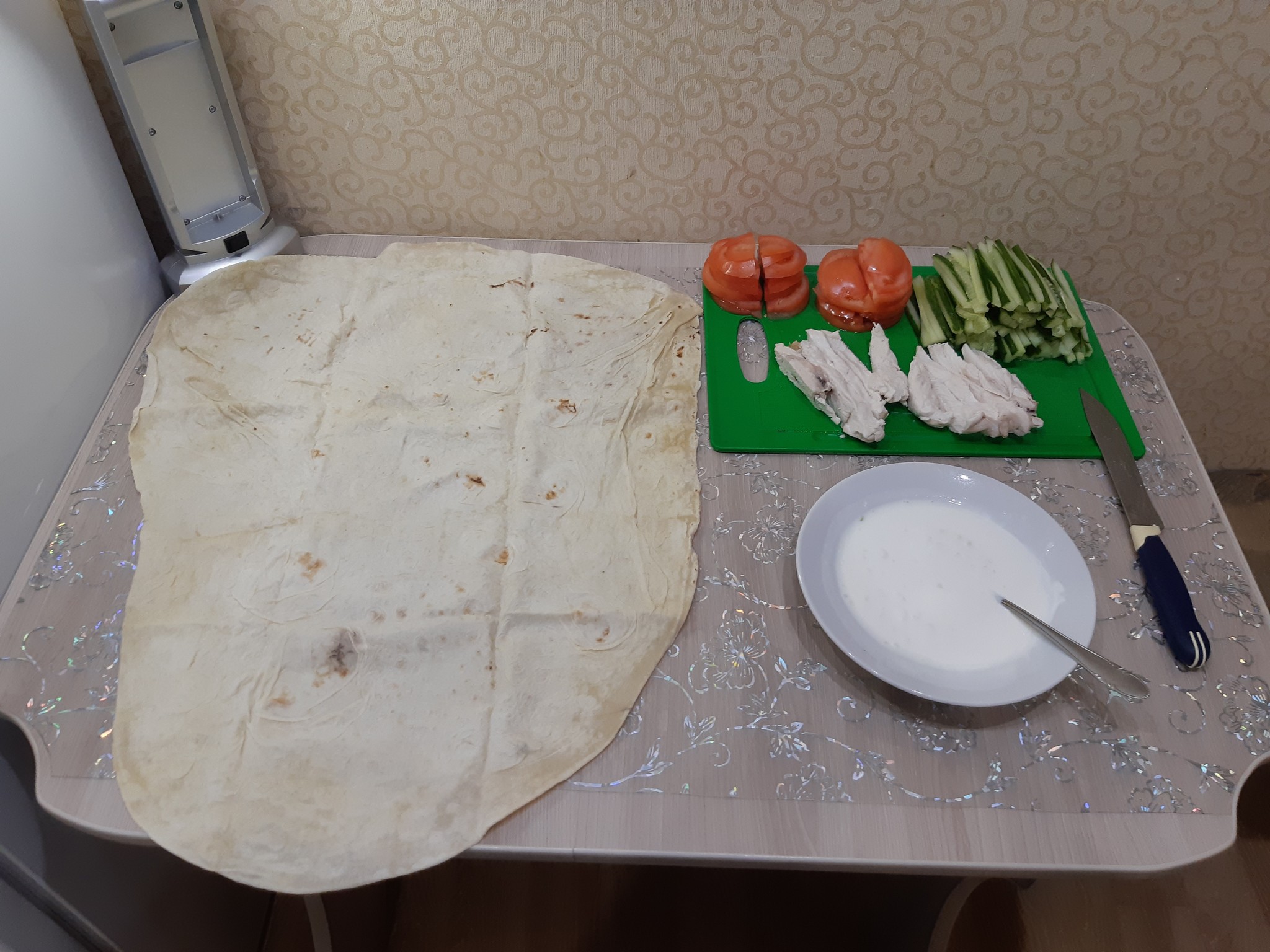 My favorite shawarma - My, Shawarma, Kitchen, Recipe, cat, Text, The photo, Longpost