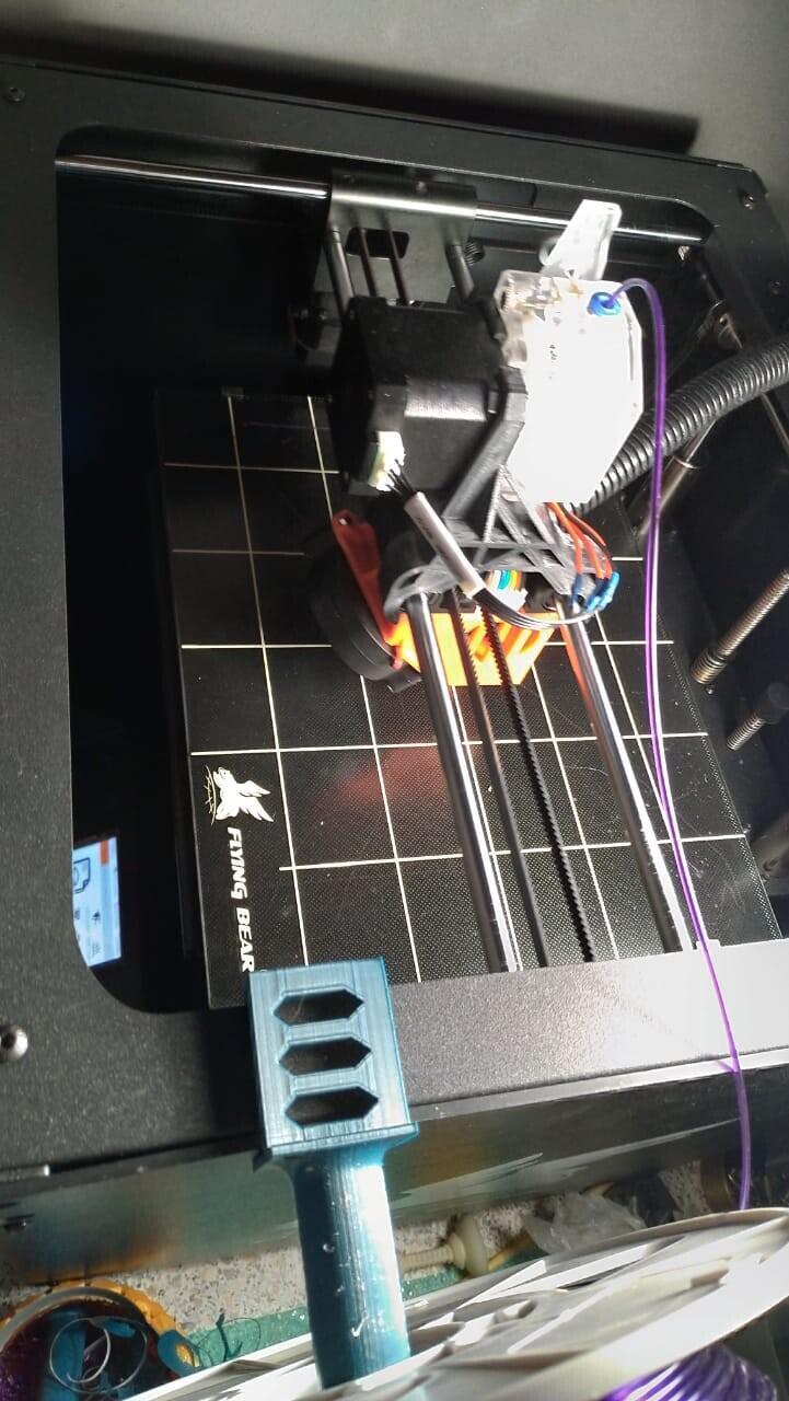 Quick installation of direct on Flying bear ghost 5. Now that's what you need - My, Upgrade, 3D printer, Longpost