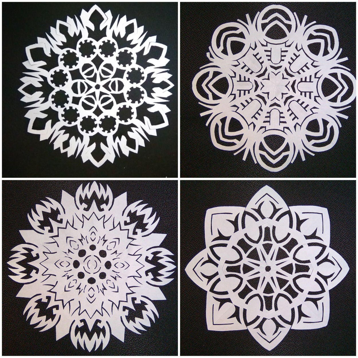 Snowflakes, part 2 - My, Snowflake, Paper, Needlework without process, Needlework, New Year, Crafts, Longpost