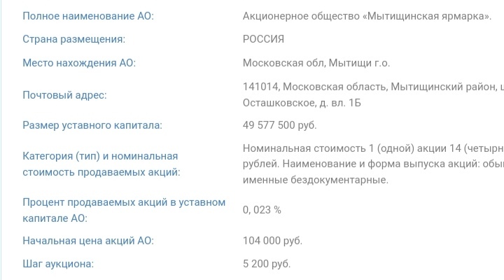 Buying shares at auction - My, Shareholders, Stock, Investments, Business, Longpost