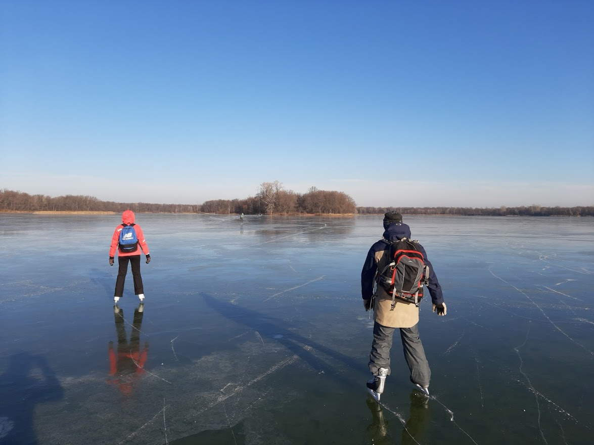 Along the channels on skates - My, Samara, Skates, Longpost