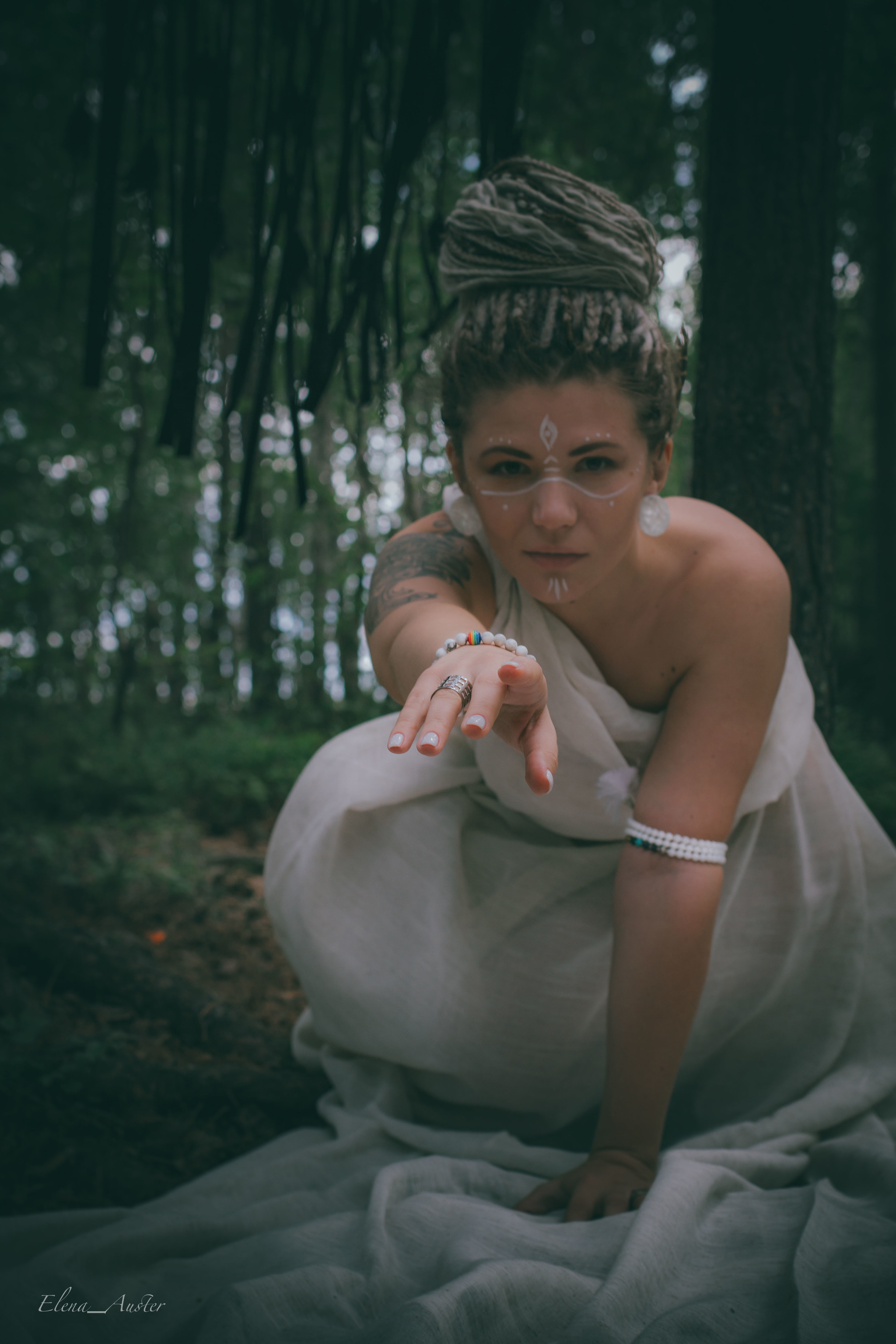 Goddess of Dreams - My, The photo, Photographer, Beautiful girl, Beginning photographer, PHOTOSESSION, Summer, Forest, Longpost, Dreamcatcher