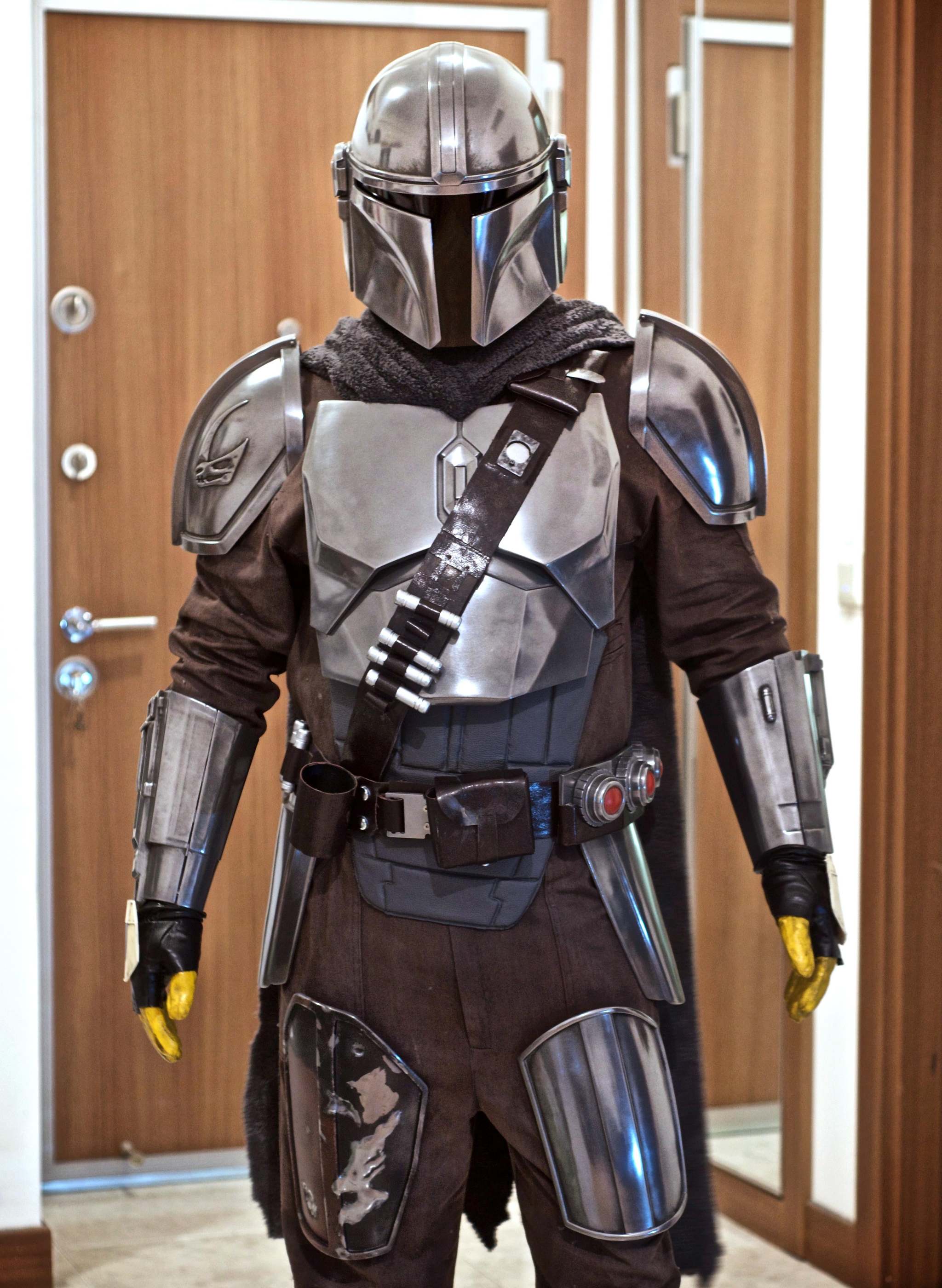 Cool cosplay from the series The Mandalorian - The photo, Costume, Cosplay, Star Wars, Mandalorian, Reddit, Longpost