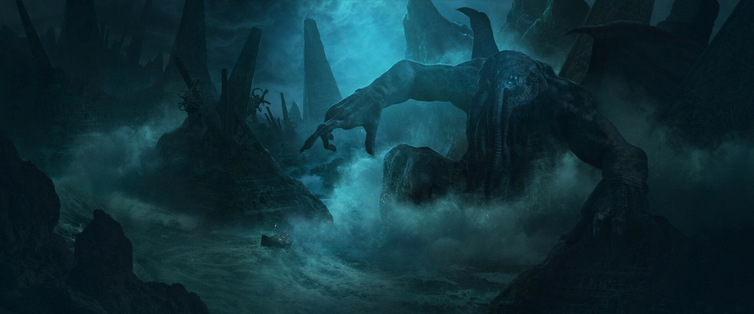 At the bottom of madness: who rules the oceans in Lovecraft's universe. Part 1 - Howard Phillips Lovecraft, Horror, Cthulhu, Books, Longpost