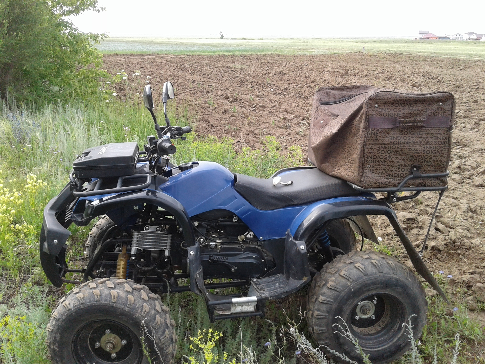 Quadric.HB-ATV-200 - My, ATV, Leisure, Fishing, Longpost