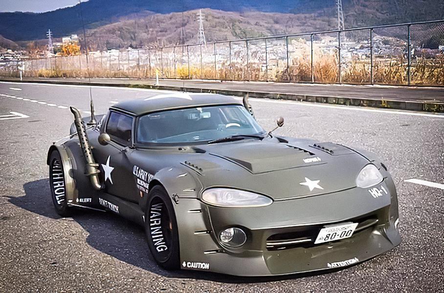 Посмотрите на странный шестиколесный Dodge Viper - Dodge Viper, Тюнинг, Машина, Длиннопост