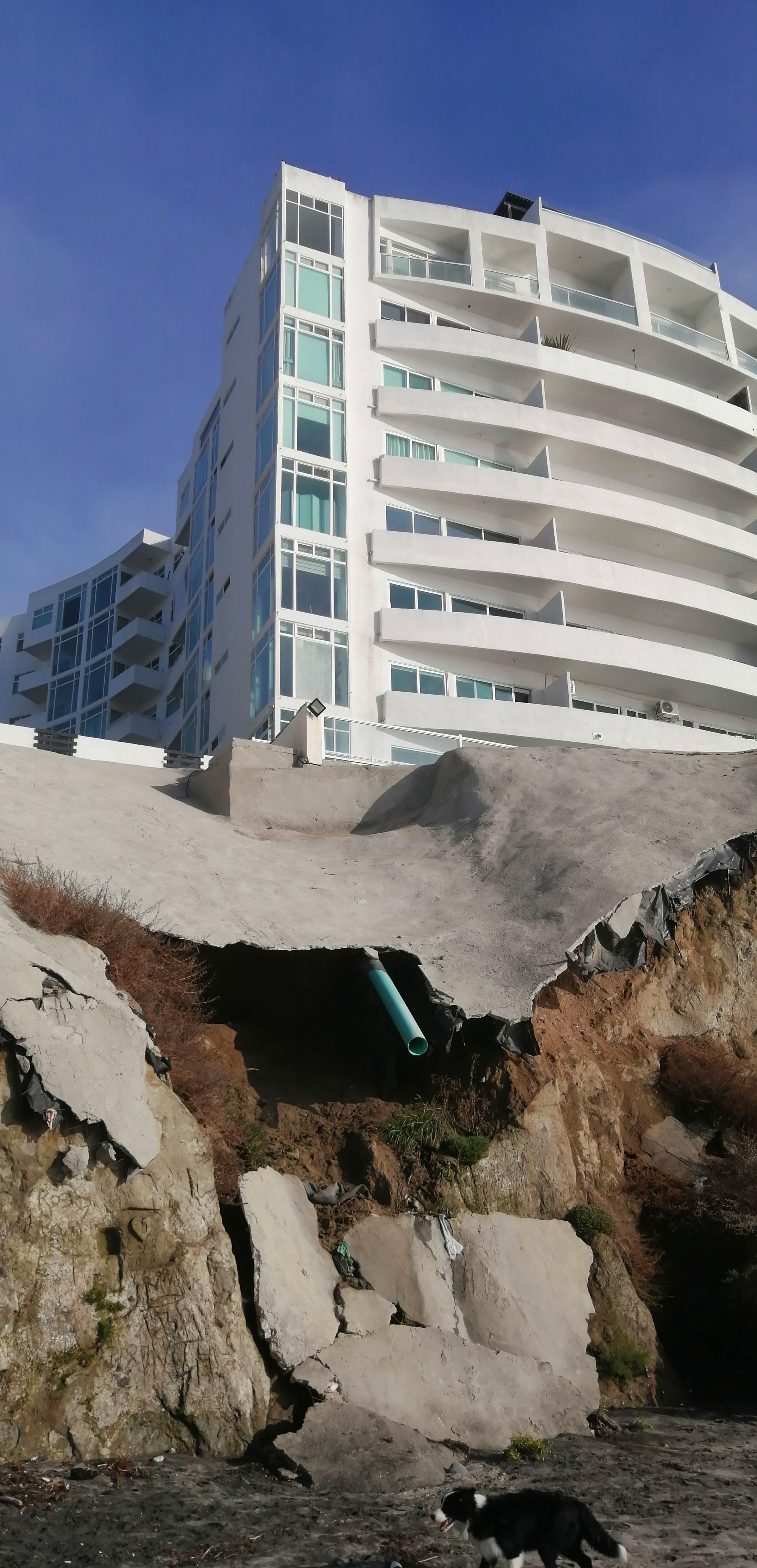 Luxury accommodation with ocean views. Tijuana style - My, Mexico, Tijuana, Luxury housing, Beach, Walk, Mobile photography, Longpost