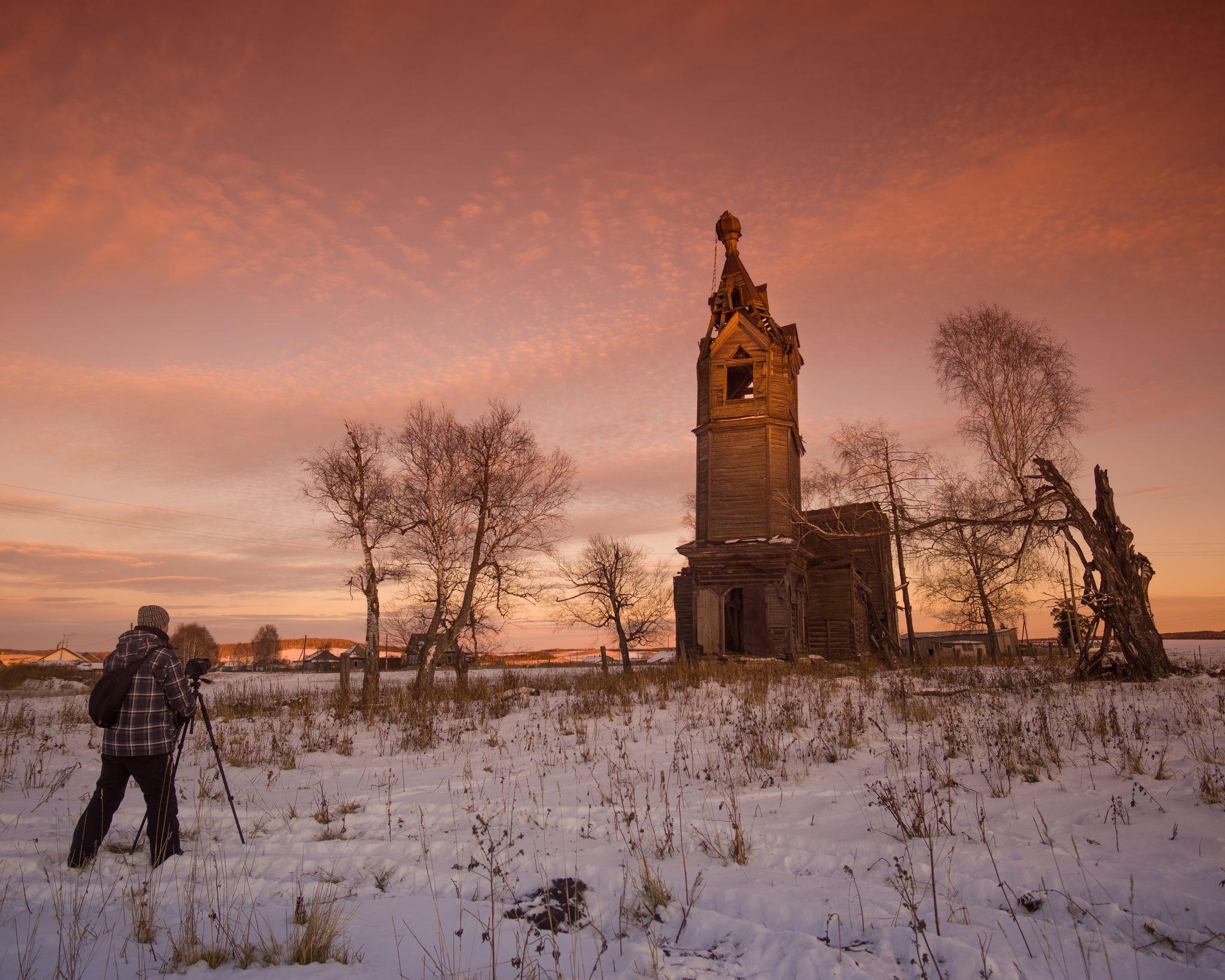 Intelligence service - My, Temple, Landscape, Bashkirs, Sunset, The photo, Sony