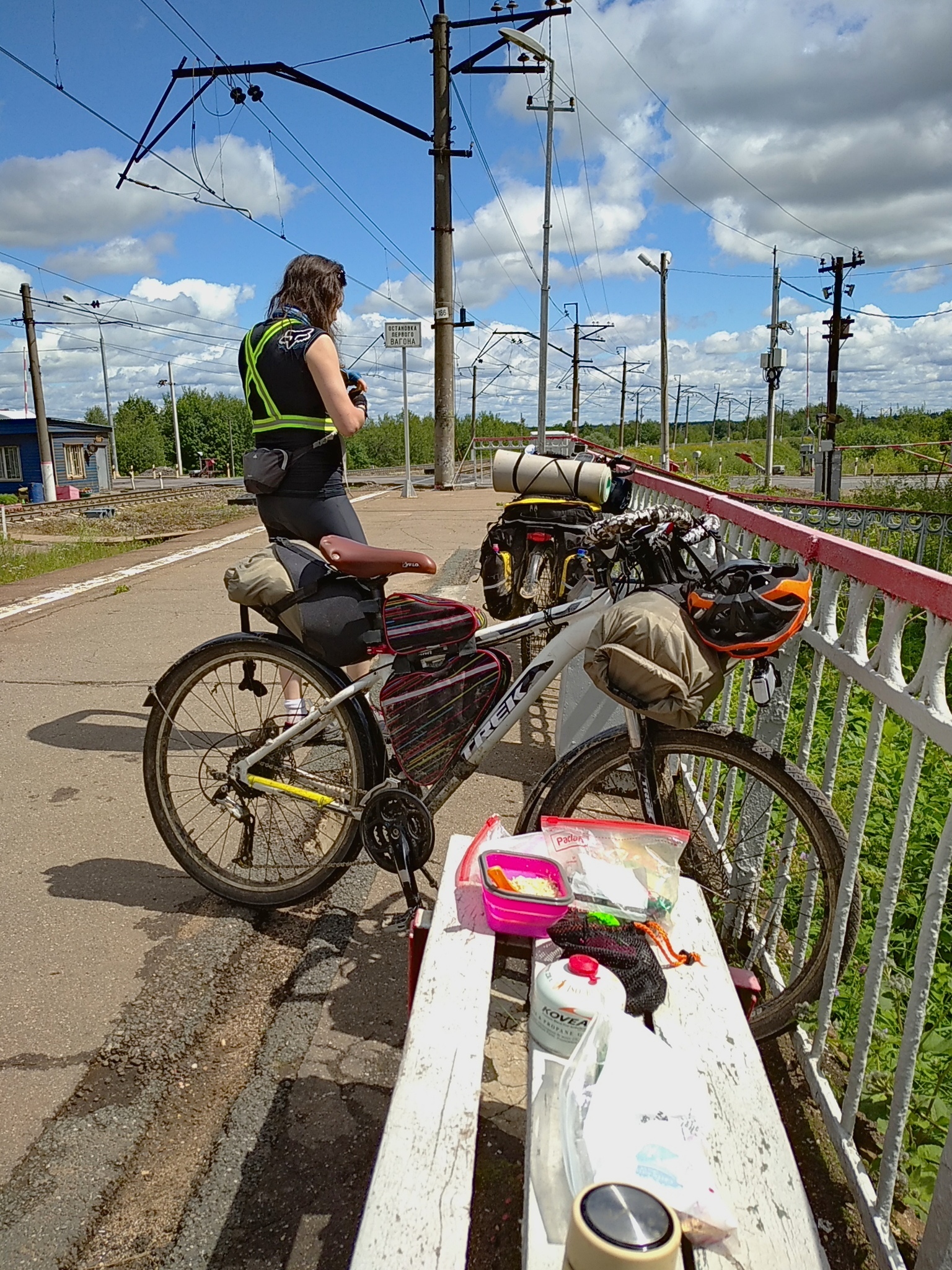 Remembering summer: PVD2D Reshetnikovo - Novopetrovskaya - My, Weekend travel, PVD, A bike, Bicycles, Moscow region, Video, Longpost