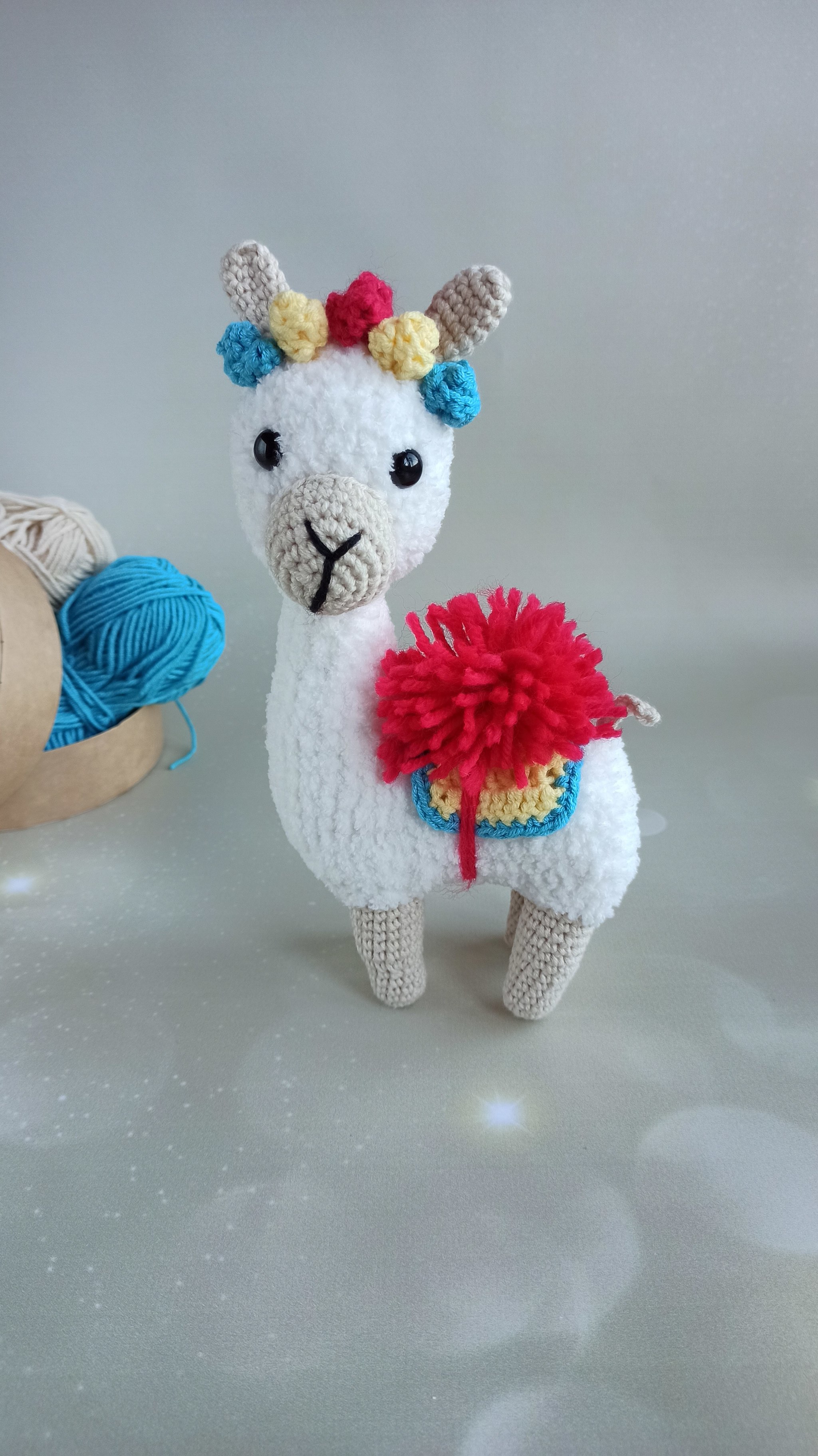 Llama from softie - Llama, Plush Toys, Bun, Plush, Toys, Soft toy, Knitting, Crochet, Author's toy, Knitted toys, Animals, Longpost