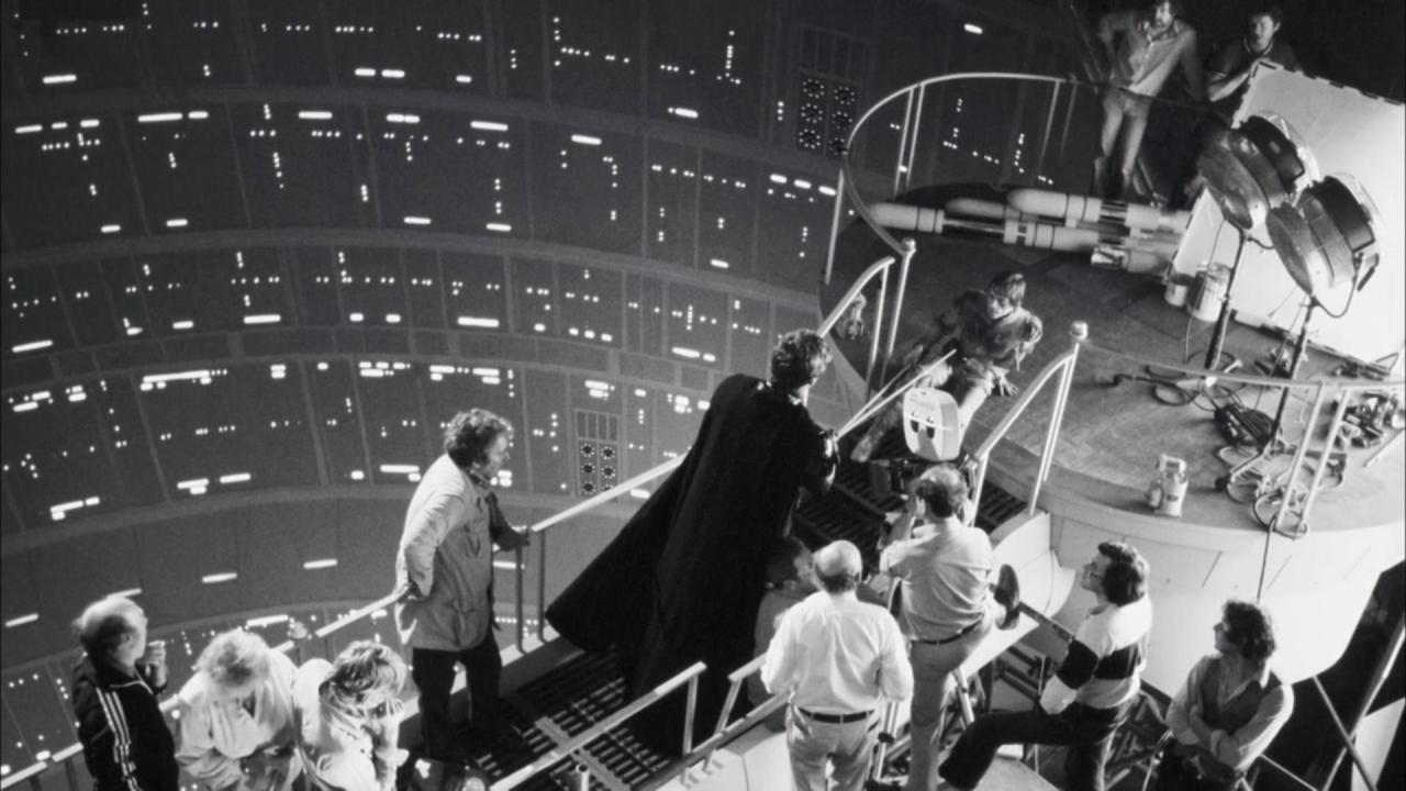 May the Force be with you. David Prowse retro photo post - David Prowse, Darth vader, Star Wars IV: A New Hope, George Lucas, Retro, 70th, The photo, Actors and actresses, Longpost, Photos from filming, GIF