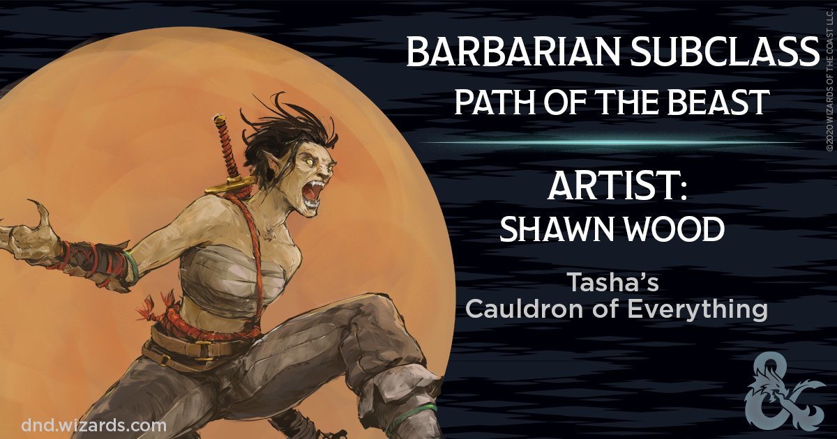 Tasha's Cauldron about everything - review of new archetypes, part 1. Artificer, barbarian, bard, cleric, druid - My, Dnd 5, Overview, Video, Longpost, Dungeons & dragons