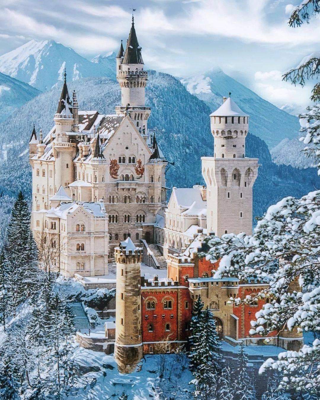 Самые красивые зимние замки мира | Smapse