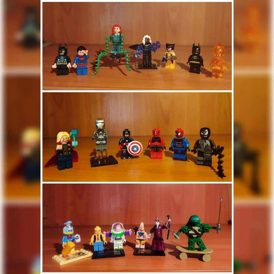 My geek shelf 2020 - My, Geek, Superheroes, Collectible figurines, The Simpsons, DuckTales, Board games, Computer games, Longpost