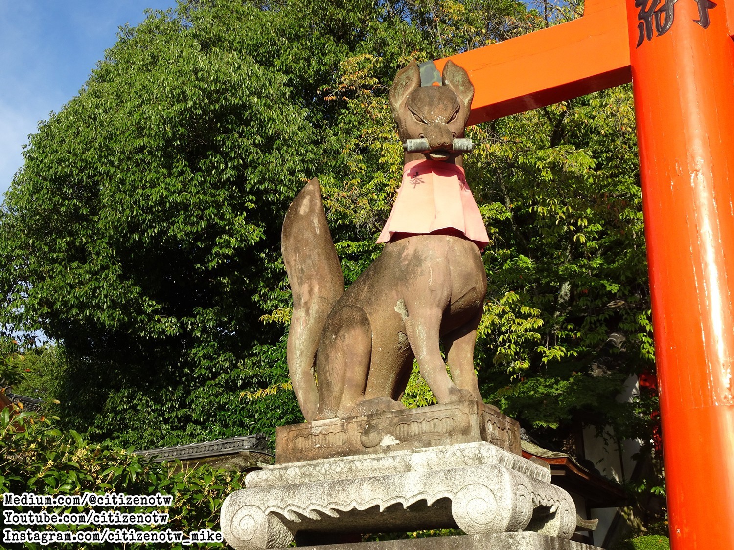 Fushimi Inari Shrine in Kyoto, Japan - My, Japan, Kyoto, Travels, Travelers, Bloggers, Asia, Asians, Tourism, Japanese, sights, Video, Longpost