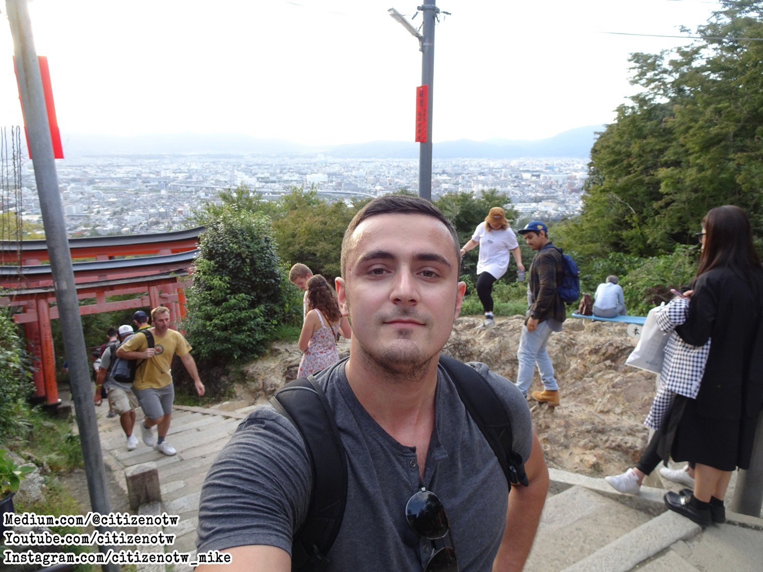 Fushimi Inari Shrine in Kyoto, Japan - My, Japan, Kyoto, Travels, Travelers, Bloggers, Asia, Asians, Tourism, Japanese, sights, Video, Longpost