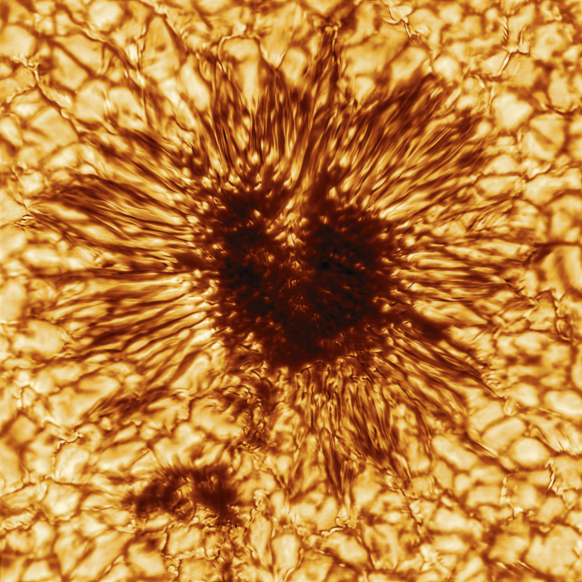 The most detailed image of a sunspot in history has been obtained! - Space, Universe, The sun, Sun spots