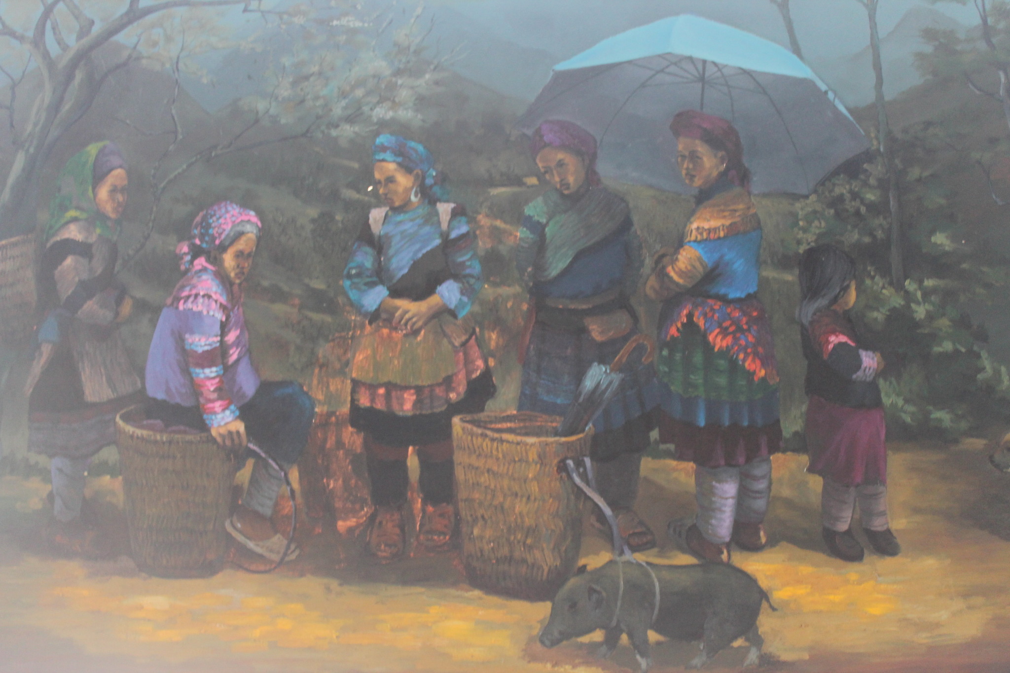 Vietnam through the eyes of contemporary artists - My, Painting, Vietnam, Travels, Longpost, Art, Asia