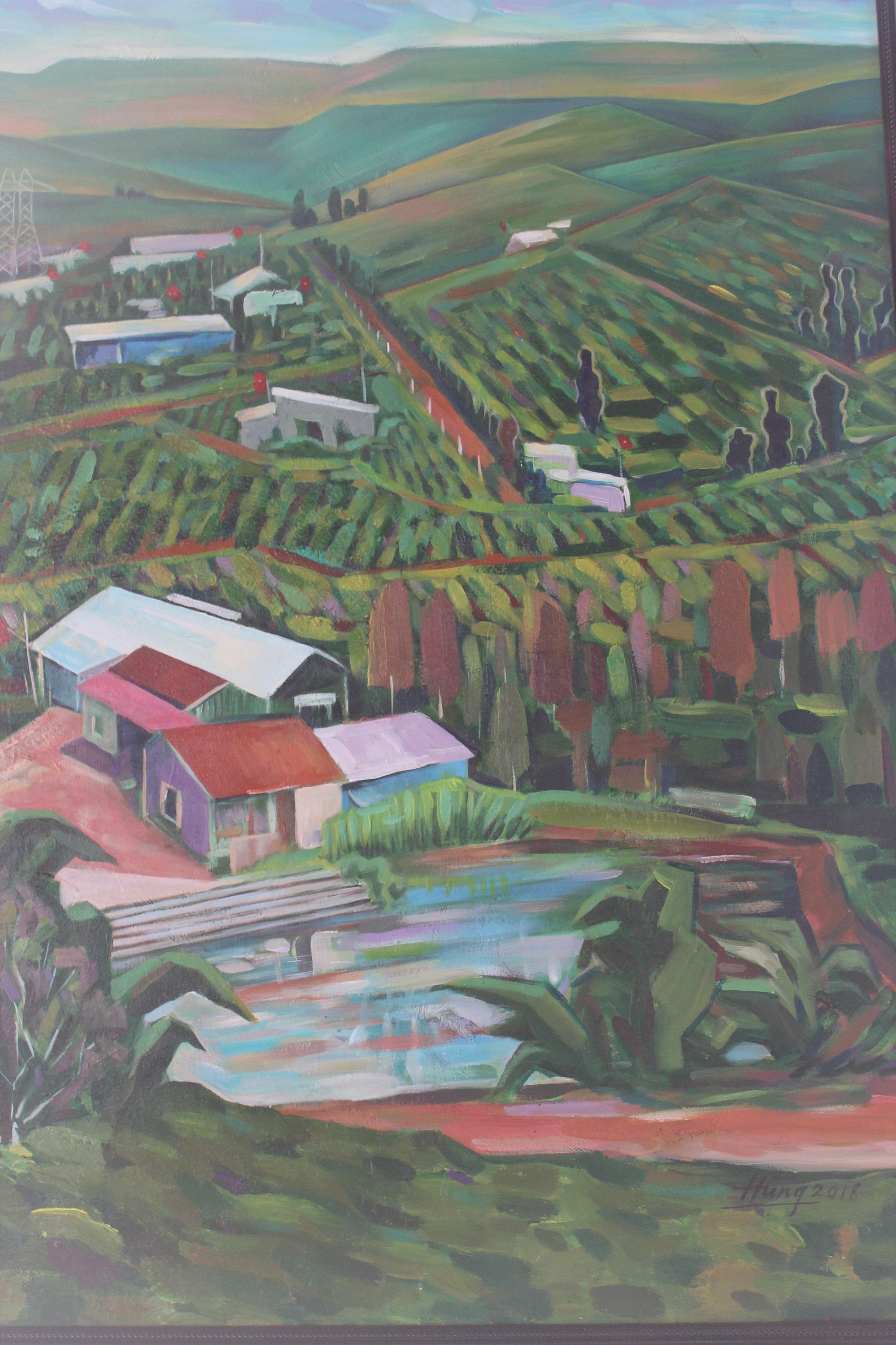 Vietnam through the eyes of contemporary artists - My, Painting, Vietnam, Travels, Longpost, Art, Asia