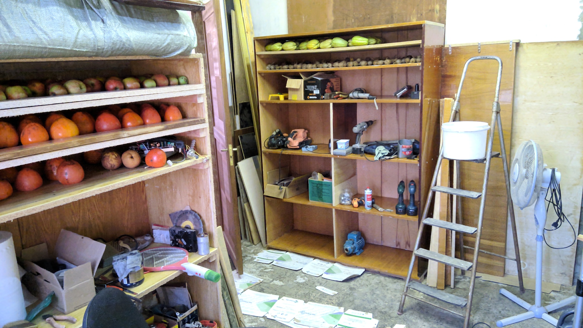 Rack made from relic deposits of building materials - My, Rack, A shelf, With your own hands, Harvest, Longpost, Needlework with process