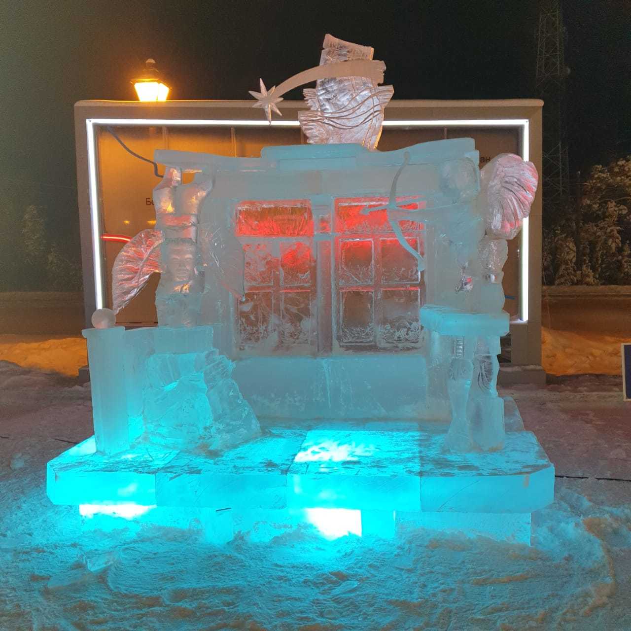 From lifeless ice to art - Sculpture, Ice, Yakutia, Longpost