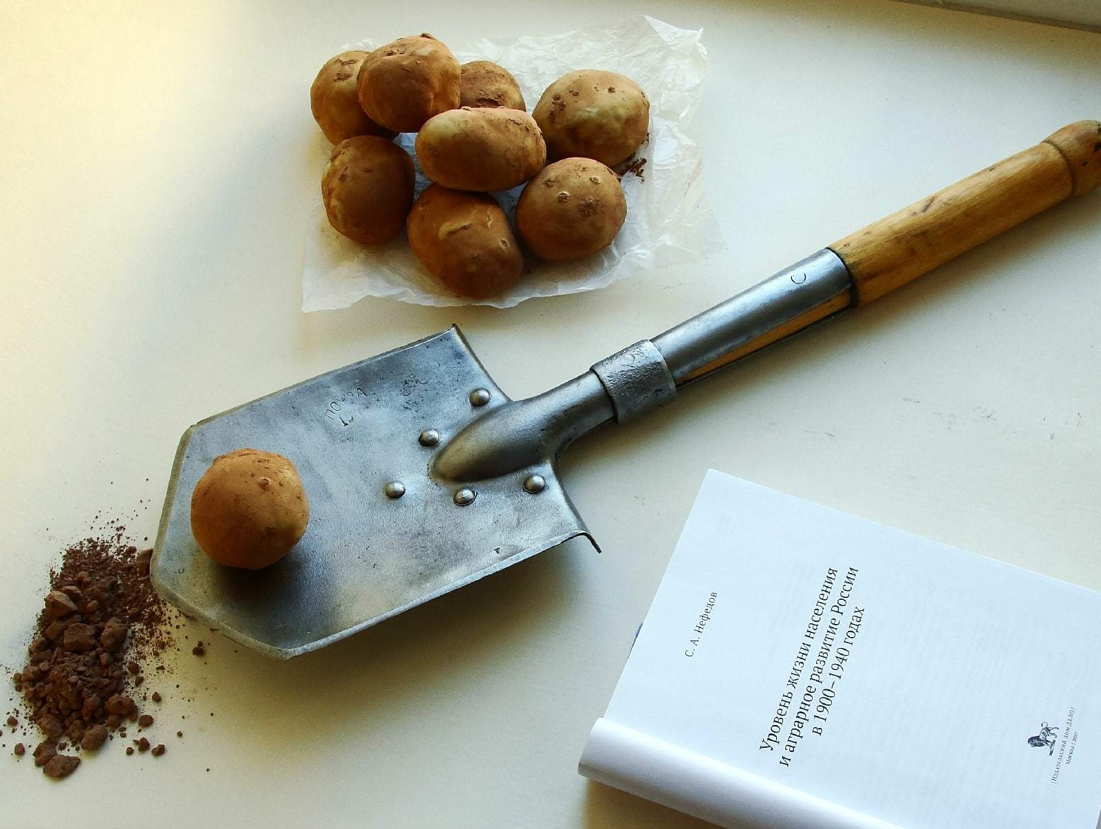 Country still life - My, Blades, Potato cake, The photo