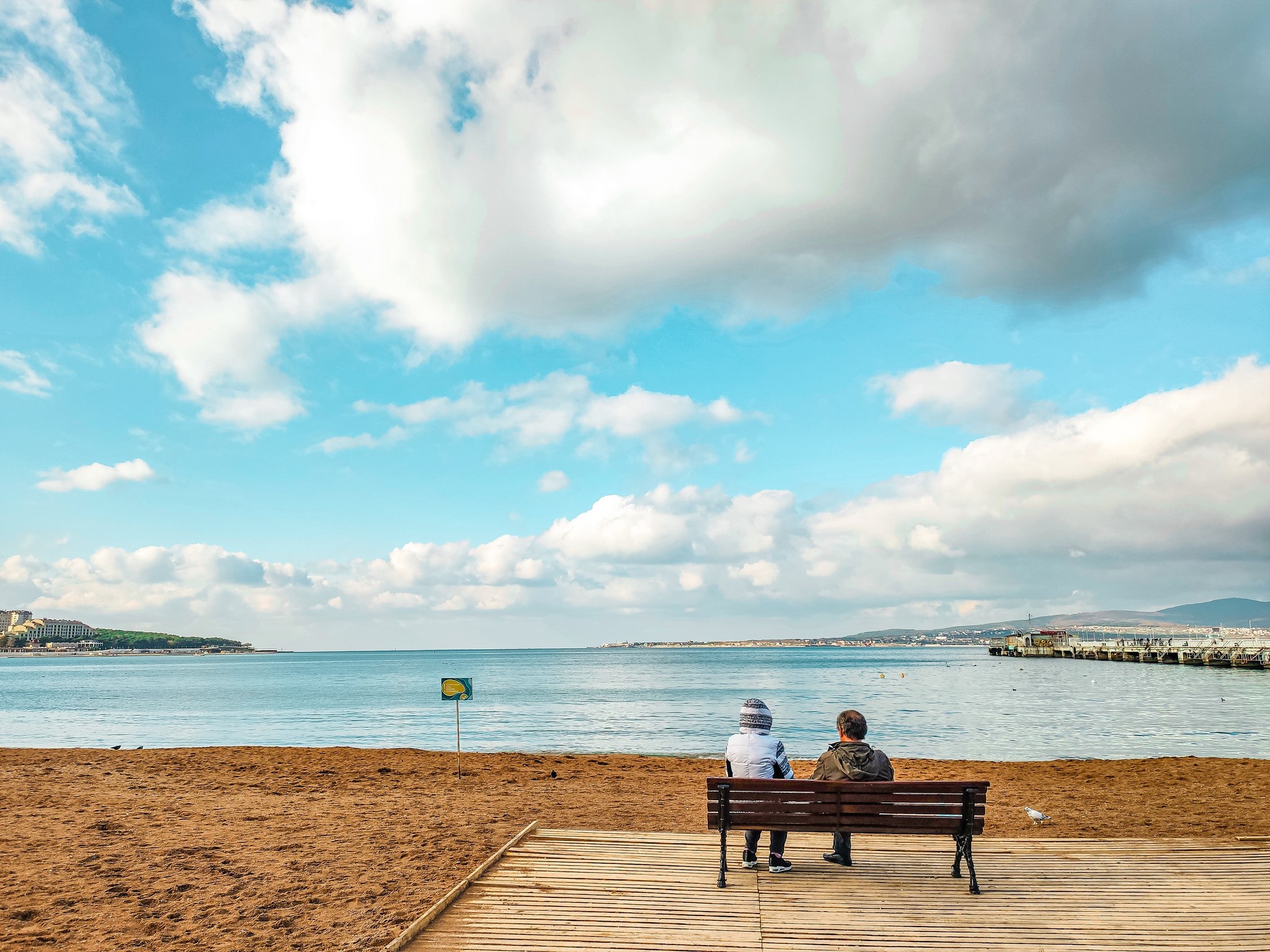 How do you like the innovation in Gelendzhik? Benches on the beach - My, Gelendzhik, Black Sea, Relaxation, South, Sea, Краснодарский Край, Russia