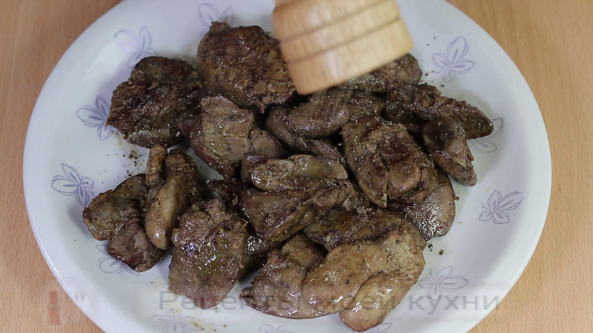 CHICKEN LIVER SALAD with CHEESE and sweet PEPPER - My, Salad, Simple, Video, Longpost, Recipe, Video recipe, Cooking