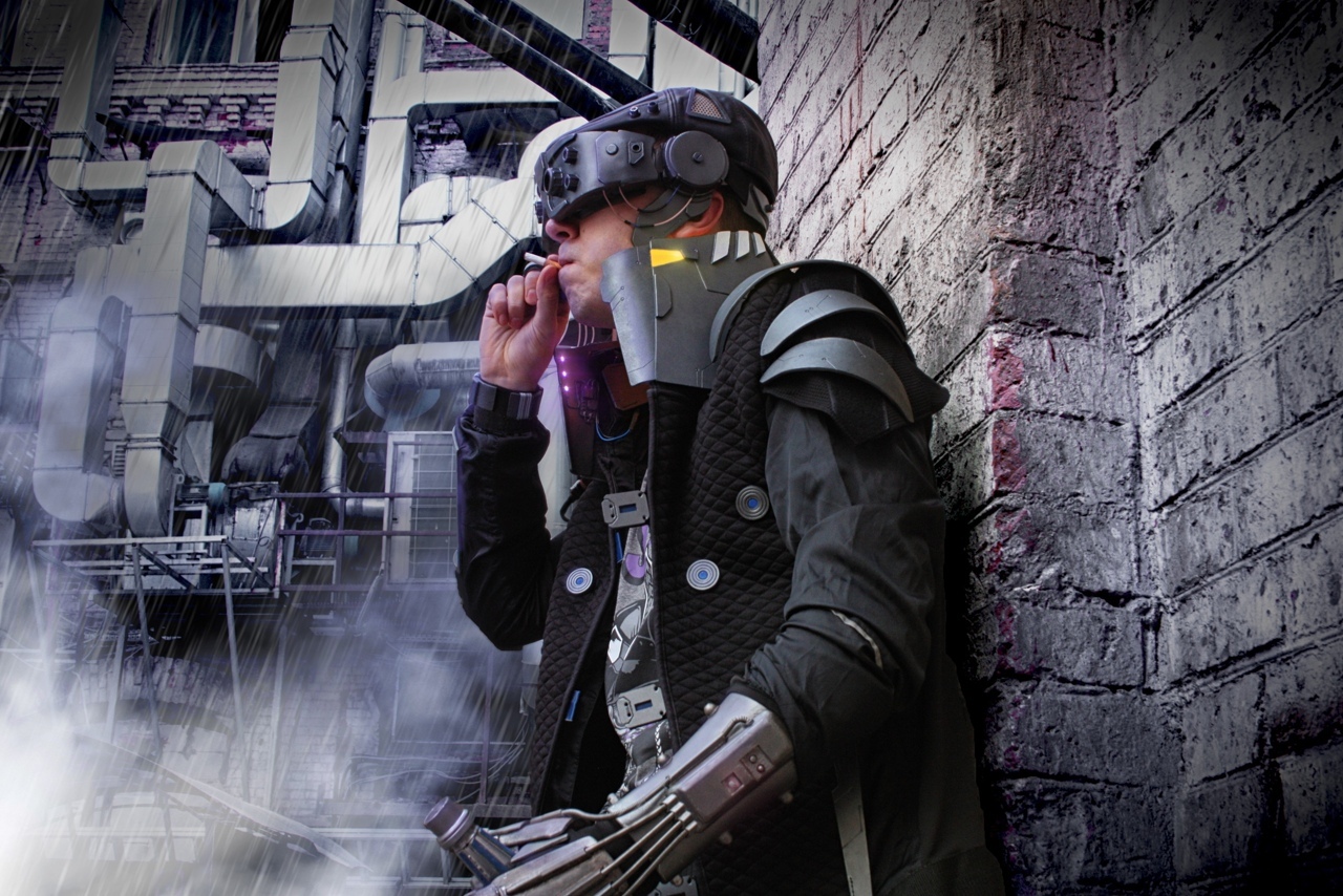 Cybergoblin - My, Cosplay, Cyberpunk 2077, Cyberpunk 2077, Longpost, Longpost