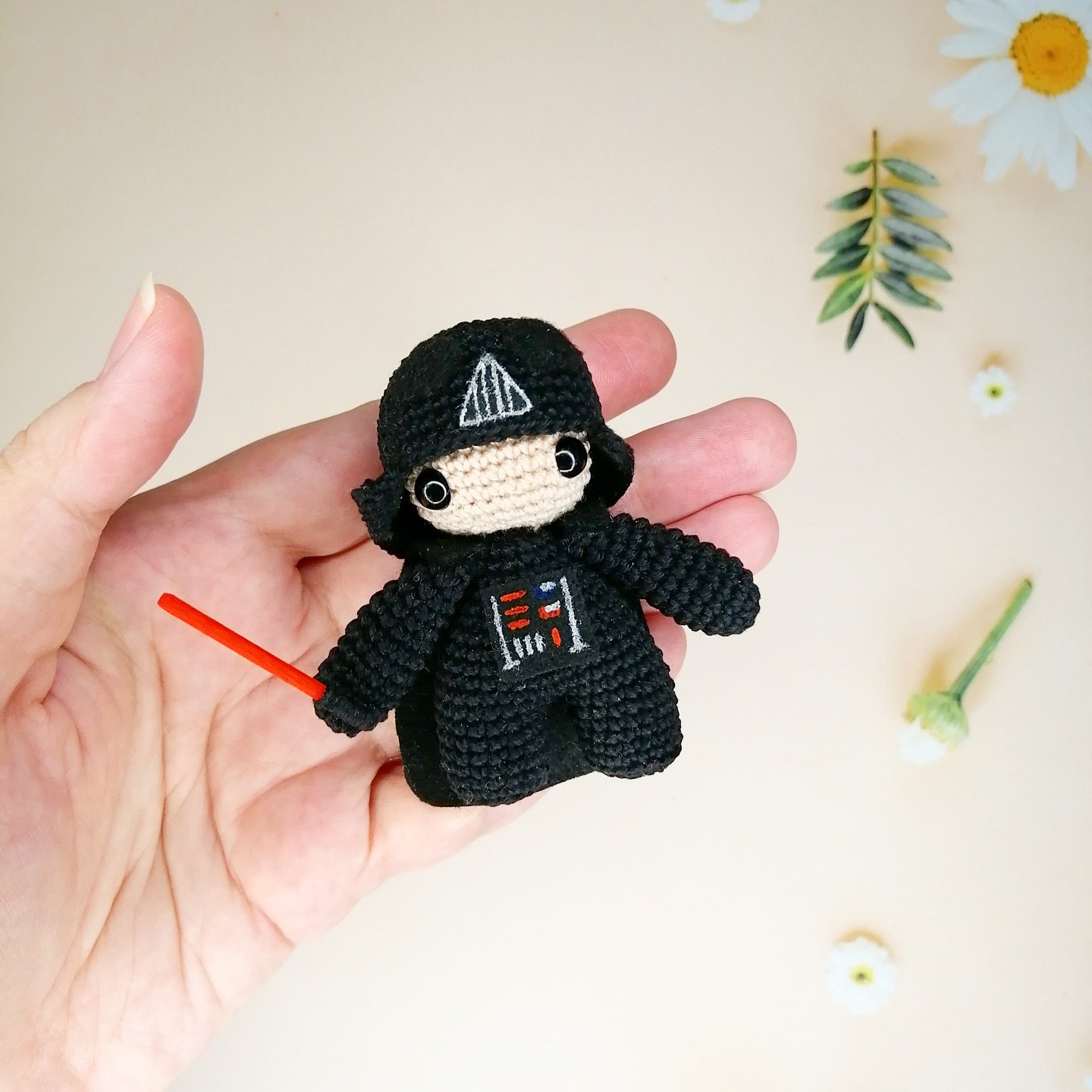 Star Wars. Christmas tree decorations - My, Star Wars, Mandalorian, Crochet, Knitted toys, Christmas tree, Amigurumi, Needlework without process, Longpost