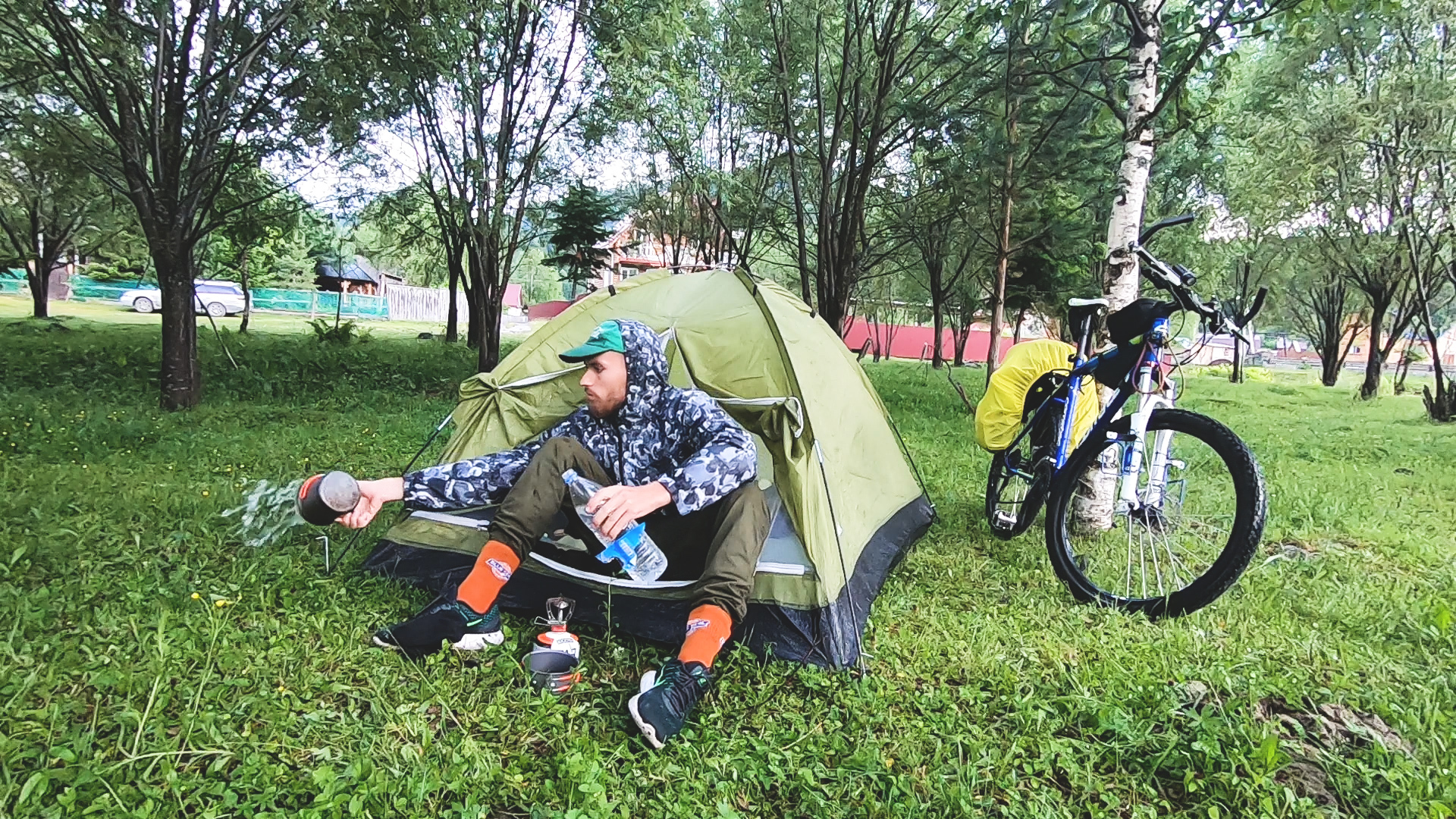 My first solo bike trip in Altai - My, Travels, Bike trip, Solo hike, Bike ride, Altai Republic, A bike, Loneliness, Cyclist, Video, Longpost