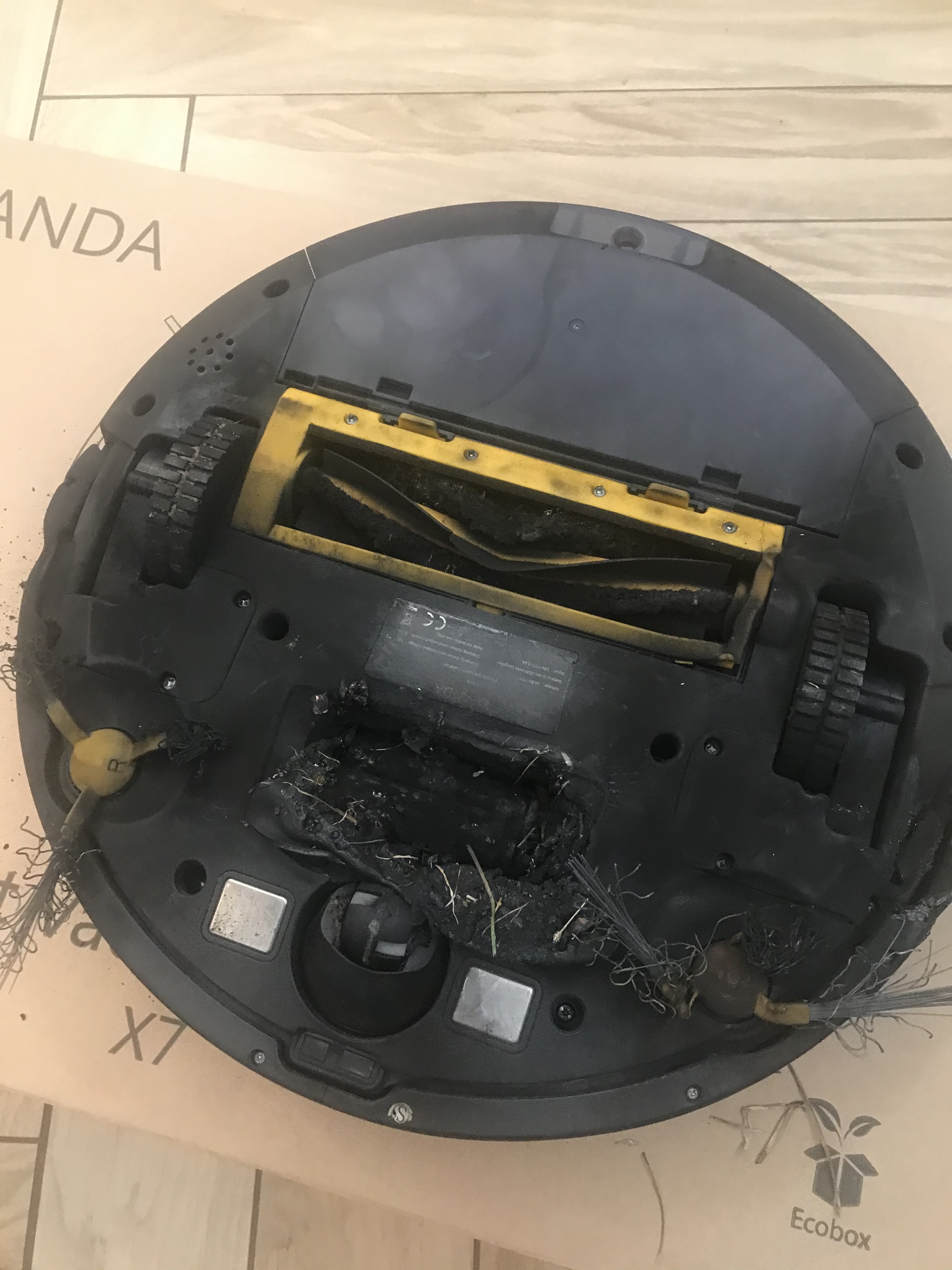 Panda x7 robot vacuum cleaner battery explosion - My, Negative, Robot Vacuum Cleaner, Explosion, Technics, League of Lawyers, Repairers Community, Video, Longpost