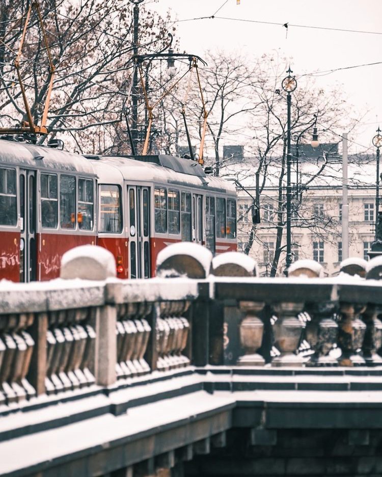 Snowy Prague - Prague, Czech, Europe, The photo, Snow, Prague Castle, Longpost