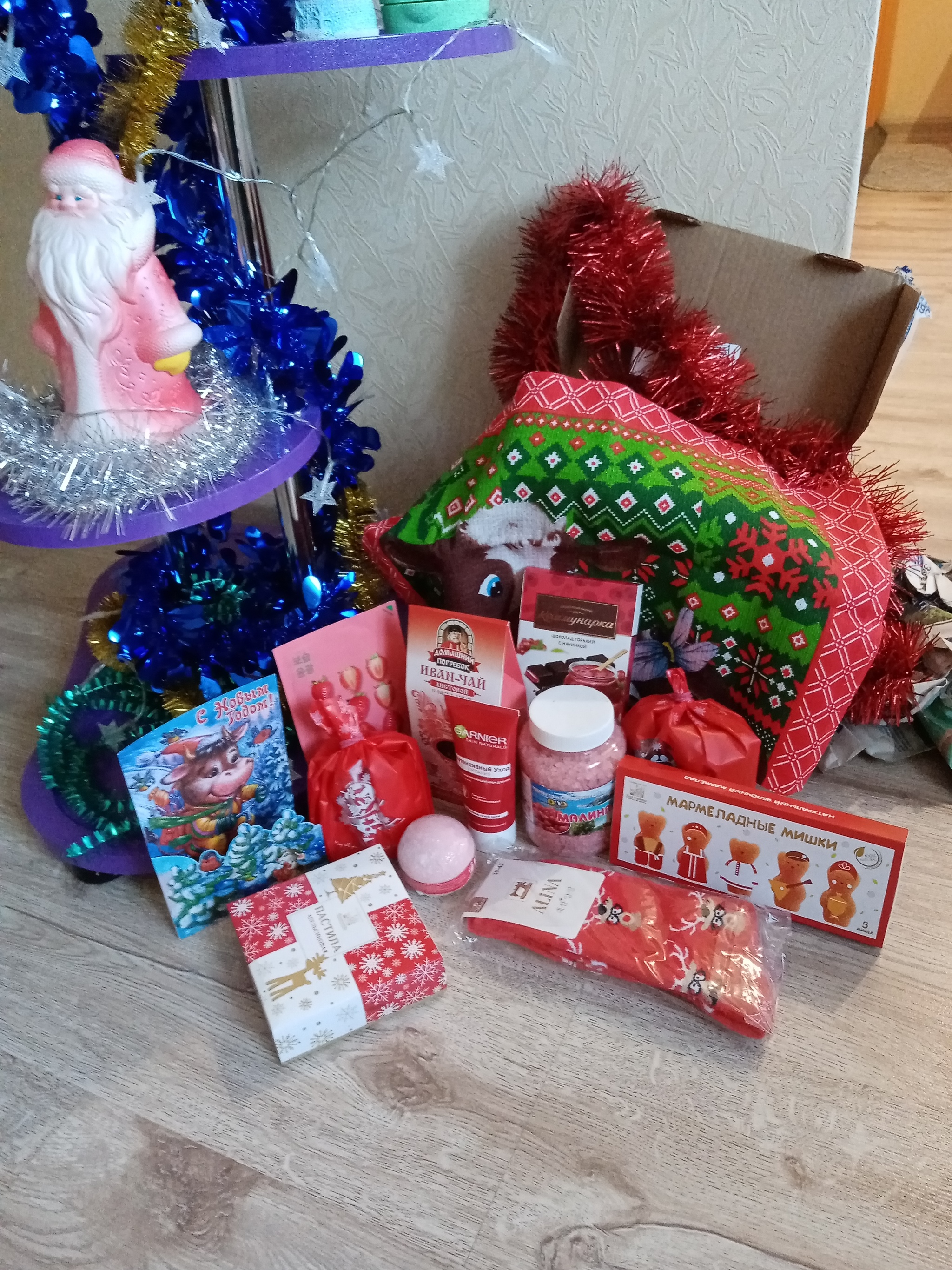 ADM 2020/2021: Kolomna-Chelyabinsk. The surprise was a success! - My, Gift exchange report, Gift exchange, Secret Santa, Presents, New Year, Longpost