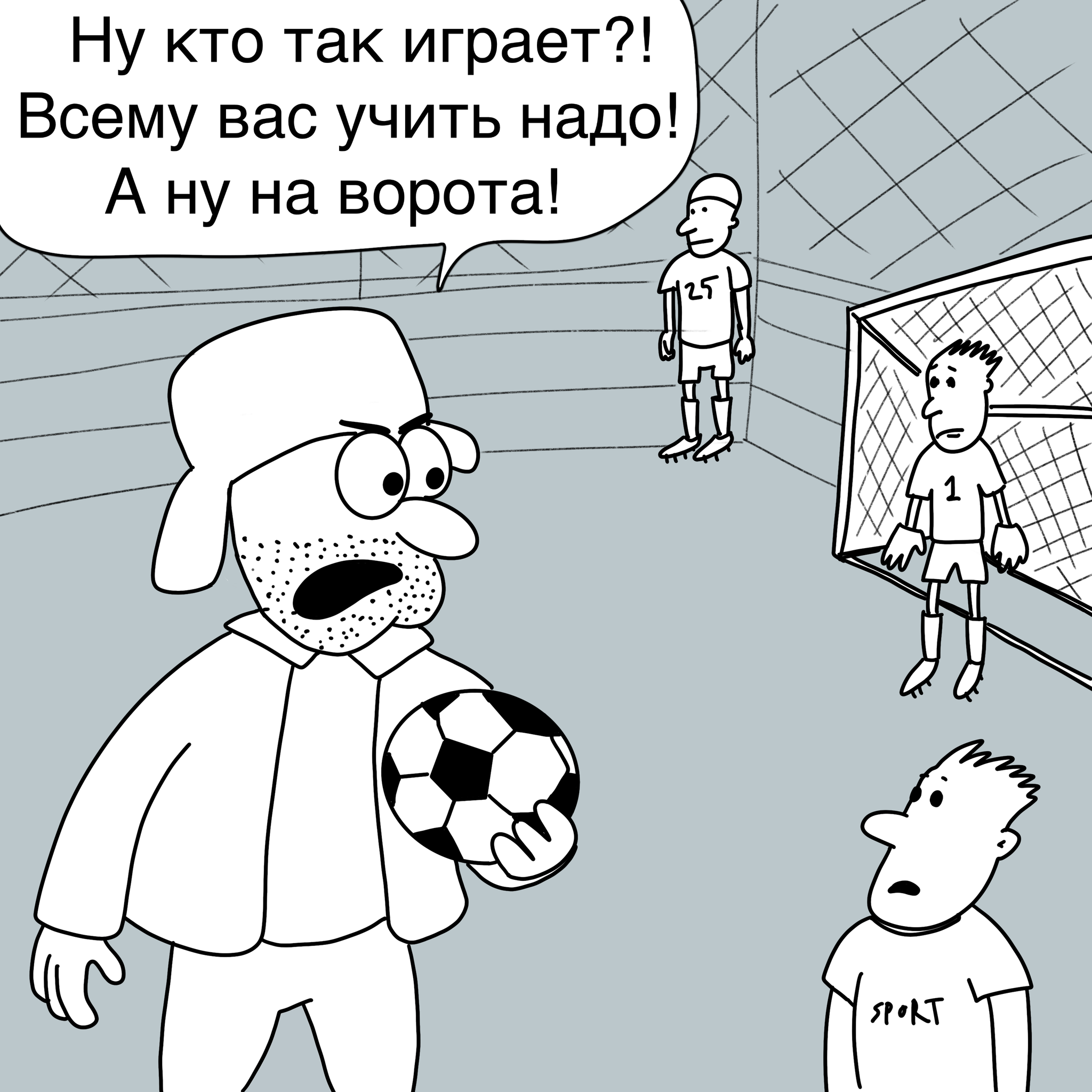 How long have I been in football? - My, Comics, Wordplay, Longpost