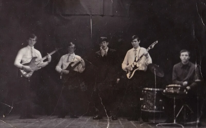 VIA from the closet behind the assembly hall - Via, School, Music, Children, Last century, Longpost, Old photo