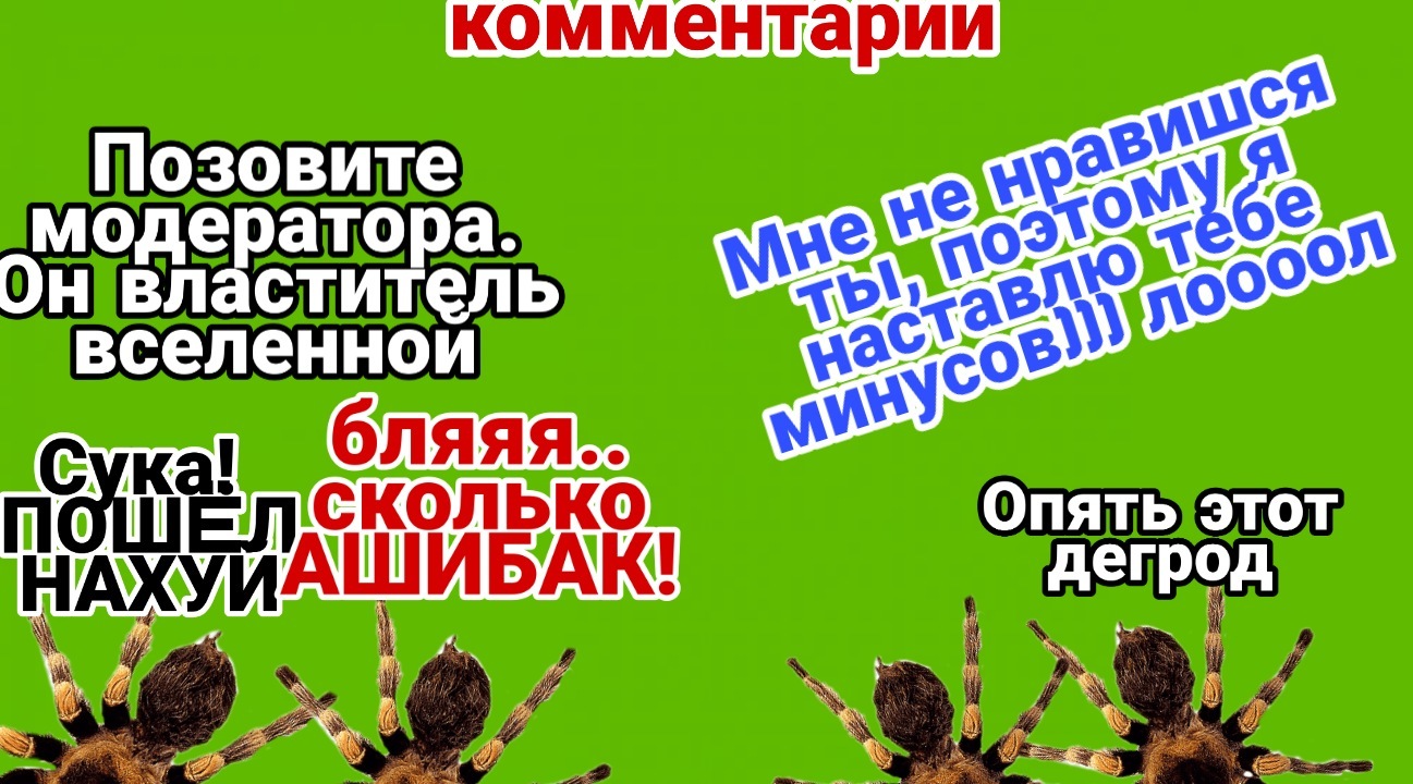 Посвящается неадекватам в коментах - Моё, Злые люди, Комиксы, Длиннопост, Мат, Картинка с текстом