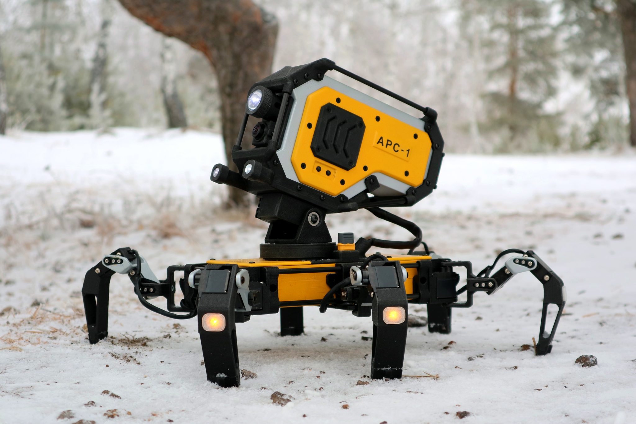 ARS - Walking search and rescue robot - My, Hexapod, Arduino, Ars, Video, Longpost, Robot