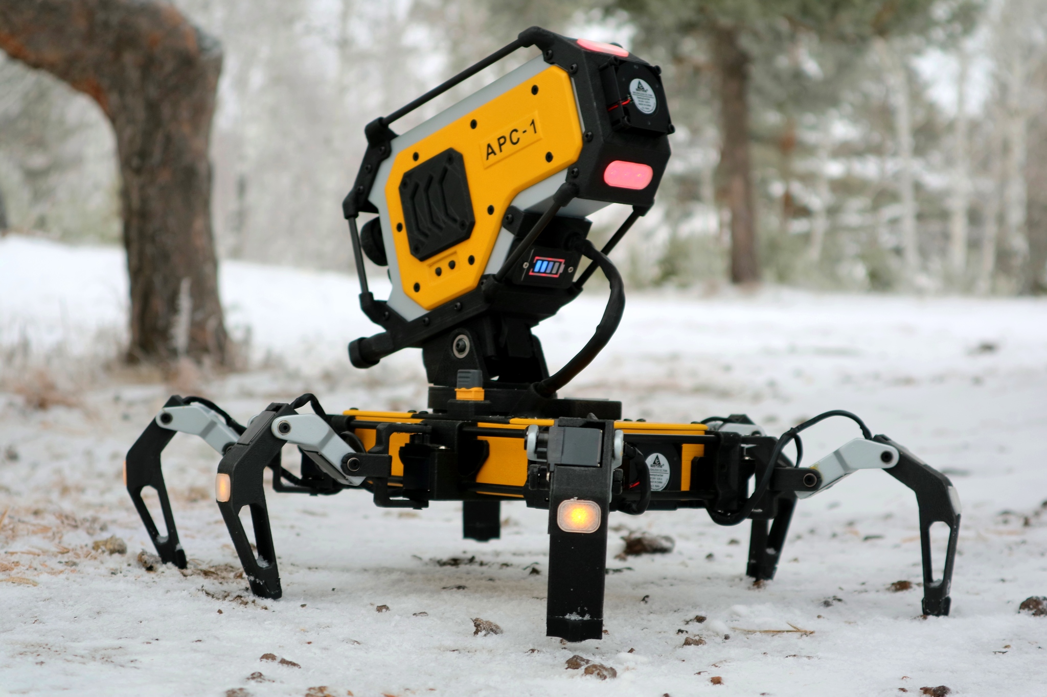 ARS - Walking search and rescue robot - My, Hexapod, Arduino, Ars, Video, Longpost, Robot