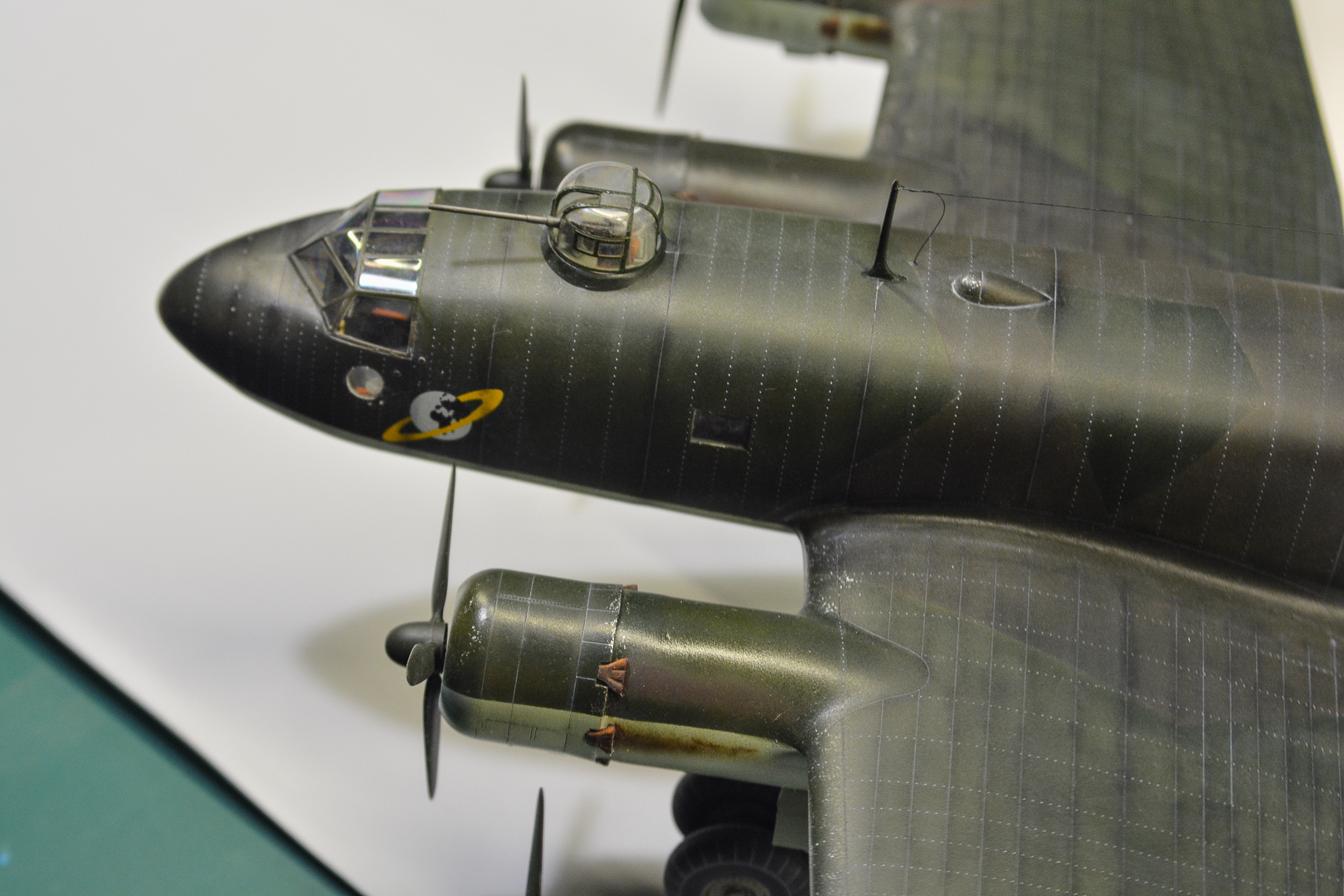 Fw200 C Condor 1:48 Trumpeter - Моё, Стендовый моделизм, Авиация, Trumpeter, Длиннопост