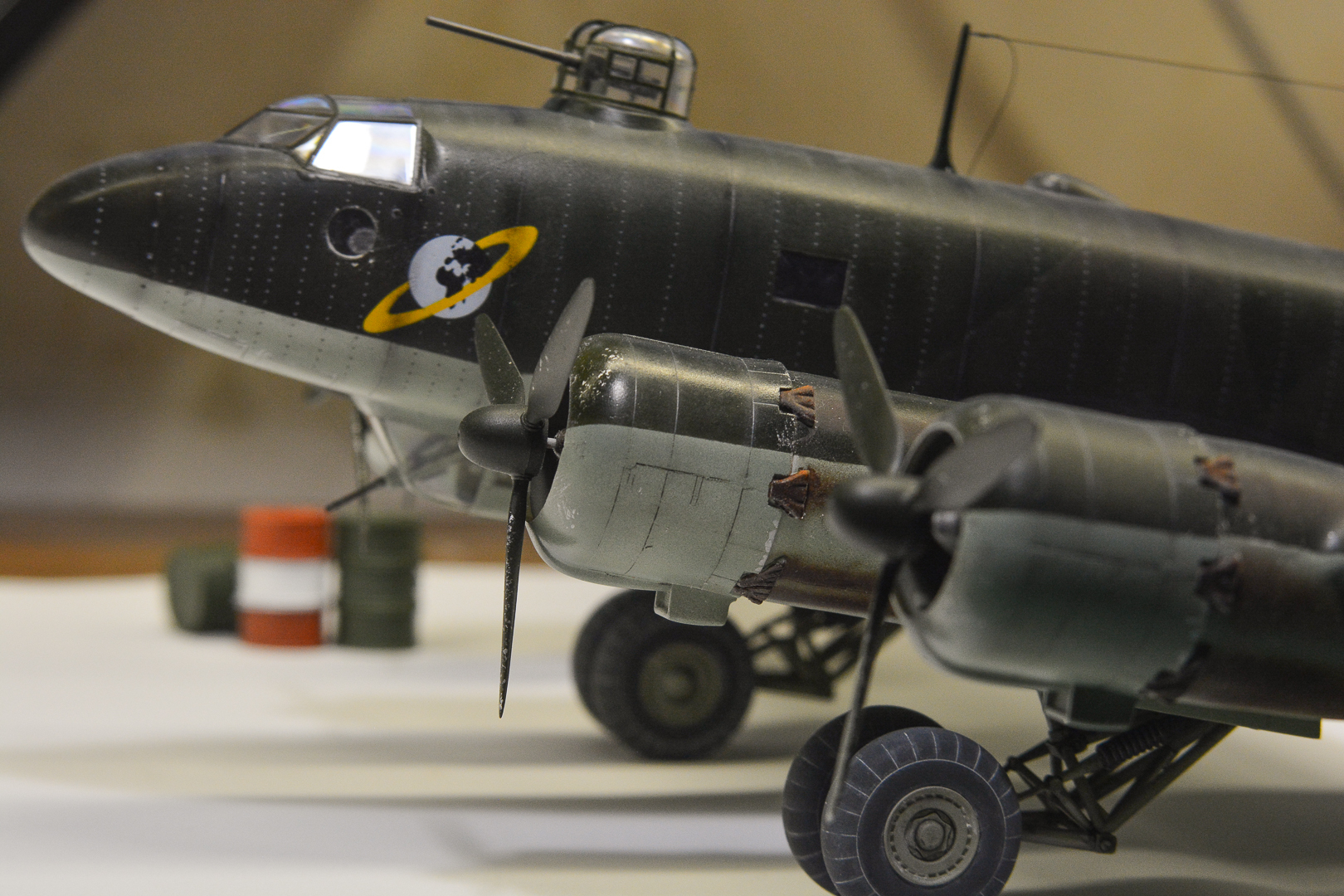 Fw200 C Condor 1:48 Trumpeter - Моё, Стендовый моделизм, Авиация, Trumpeter, Длиннопост