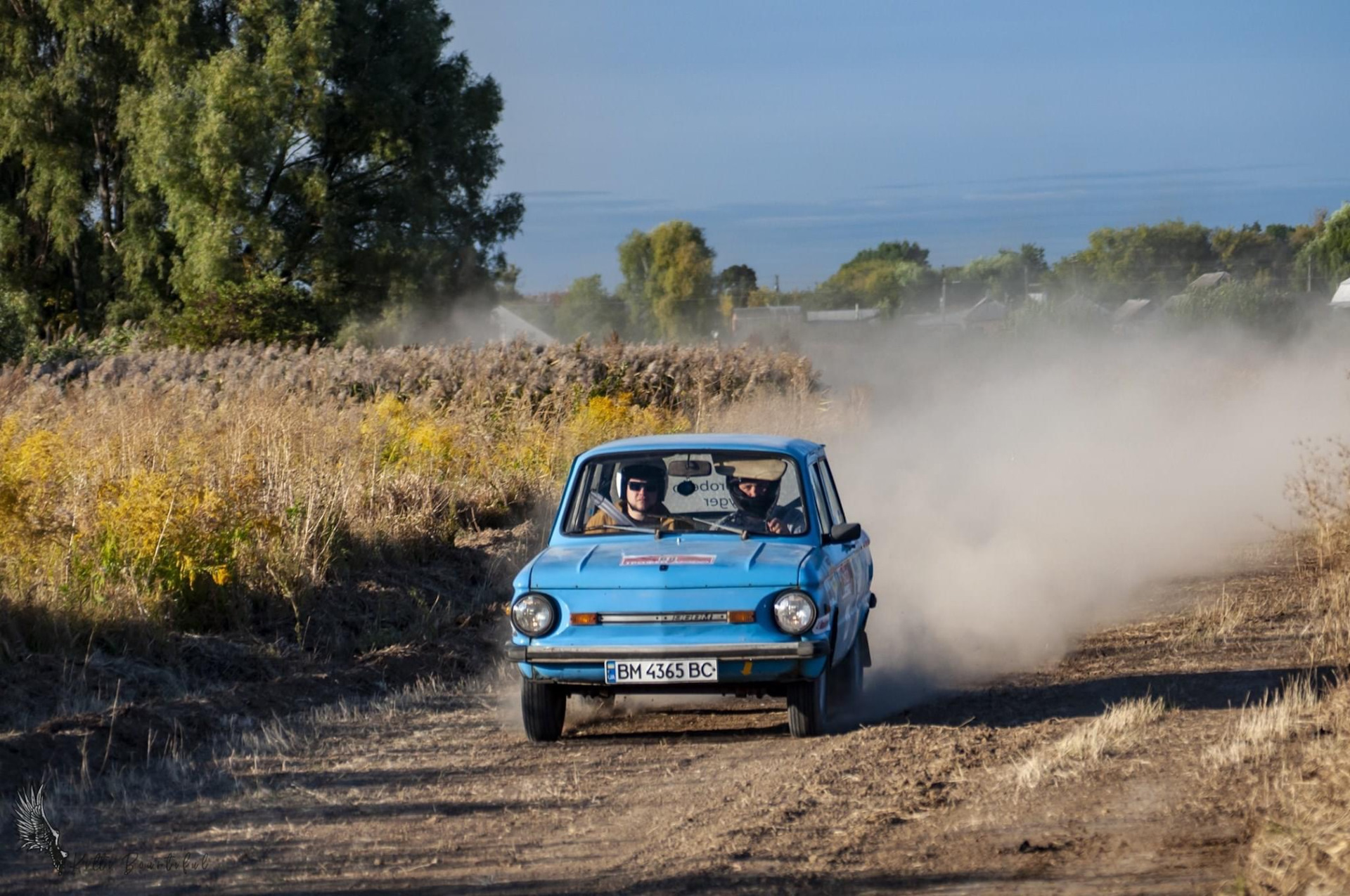 The story of one blue Zaporozhets - from an abandoned car to a rally participant - My, Race, Rally, Zaporozhets, Retro, Tuning, Travels, Video, Longpost