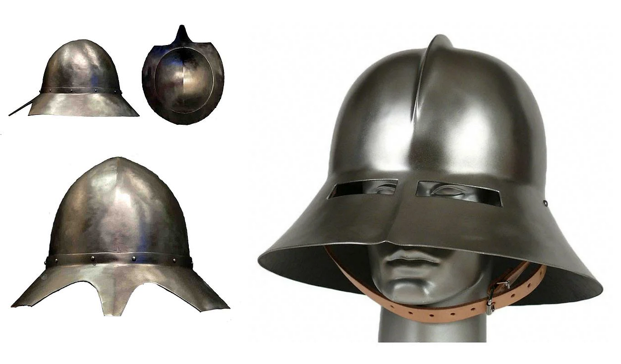 European helmets of the late Middle Ages - My, Military history, Armor, Helmet, Middle Ages, Text, Longpost