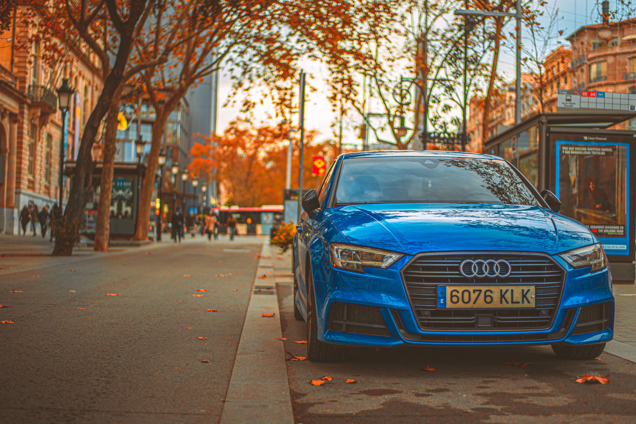 Continuing to walk the streets of Barcelona - My, The photo, Barcelona (city), Spain, Audi, Auto