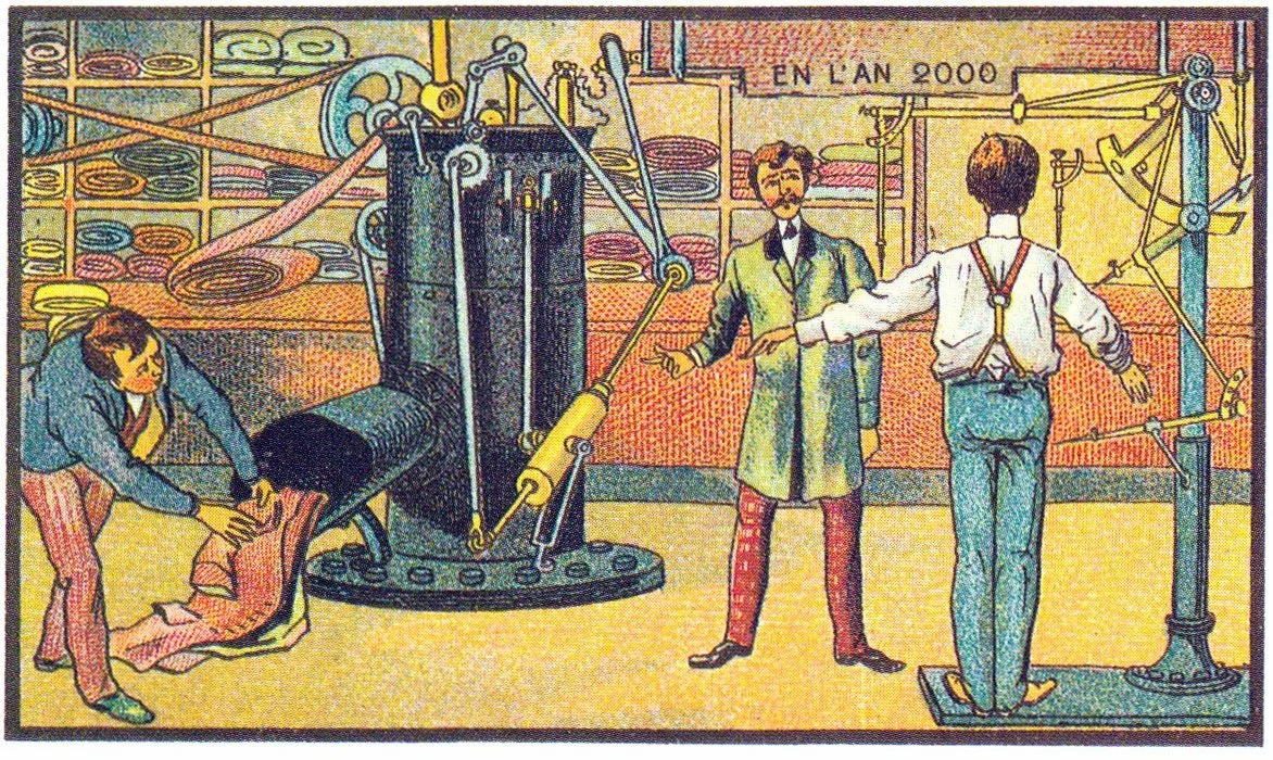 In 1899, postcards were released about how we would live in the 2000s, and today you can’t watch them without laughing - Postcard, 19th century, Plans for the future, Humorous fiction, Longpost