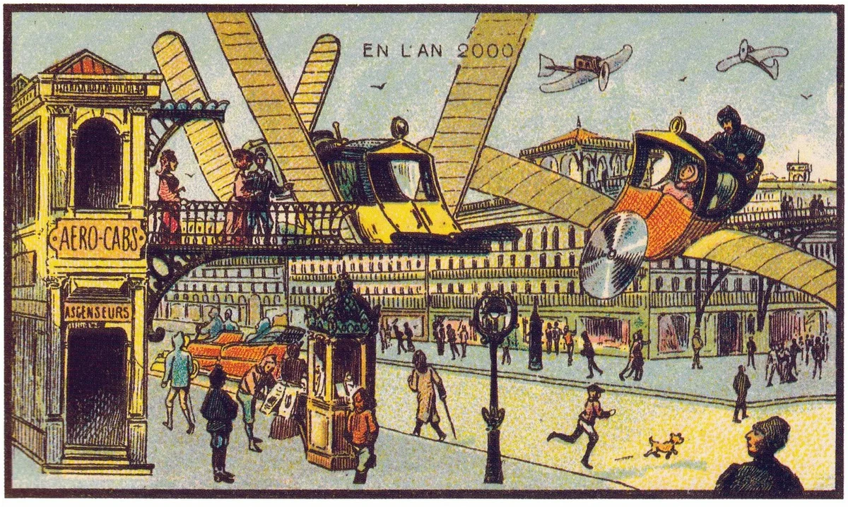 In 1899, postcards were released about how we would live in the 2000s, and today you can’t watch them without laughing - Postcard, 19th century, Plans for the future, Humorous fiction, Longpost