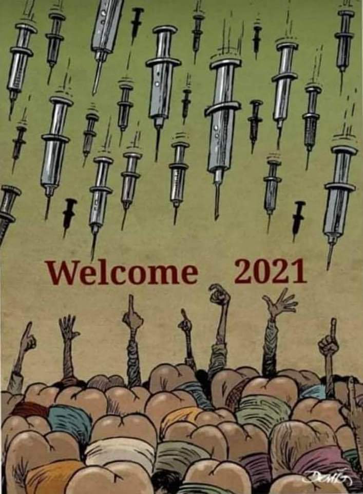 What does the coming year have in store for us? - 2021, New Year, Vaccine, Images