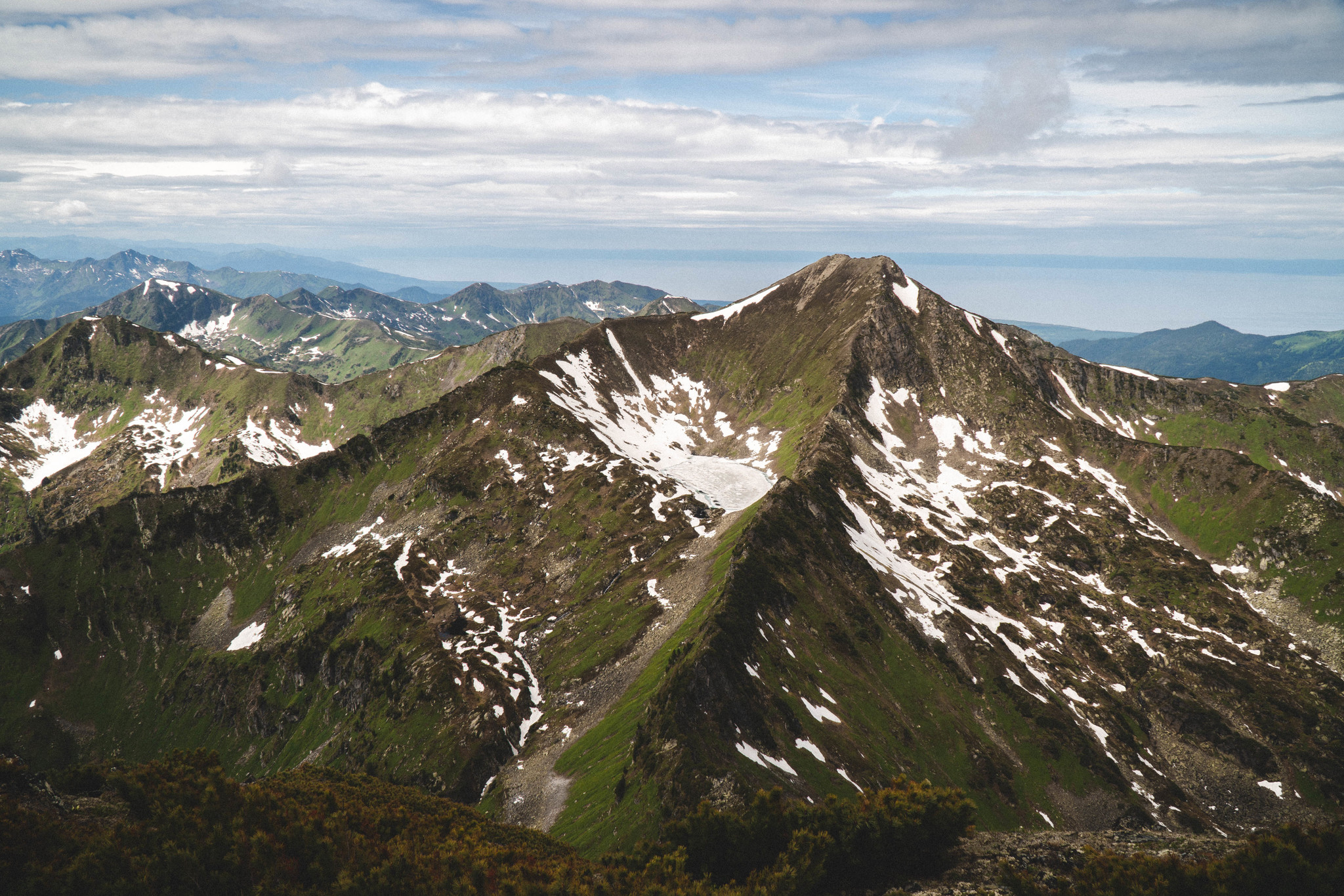 Khamar-Daban - taiga, mountains, bears and a lot of wild beauty - My, The mountains, Tourism, Hike, Baikal, Nature, Video, Longpost