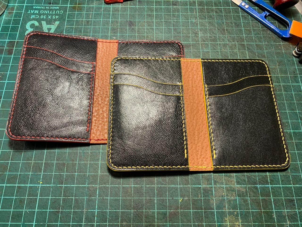 Cardholder - My, Needlework with process, Cardholder, Leather, Longpost